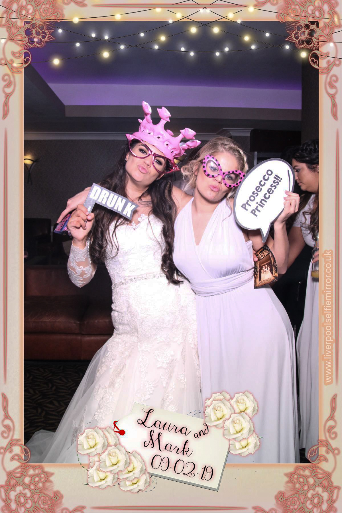 Mark and Laura's Wedding | View more photos from the event at gallery.liverpoolselfiemirror.co.uk/u/LiverpoolSelfieMirror/Mark-and-Lauras-Wedding