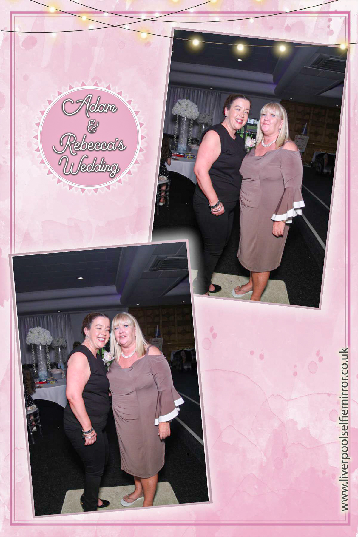 Adam & Rebecca's Wedding | View more photos from the event at gallery.liverpoolselfiemirror.co.uk/u/LiverpoolSelfieMirror/Adam-Rebeccas-Wedding
