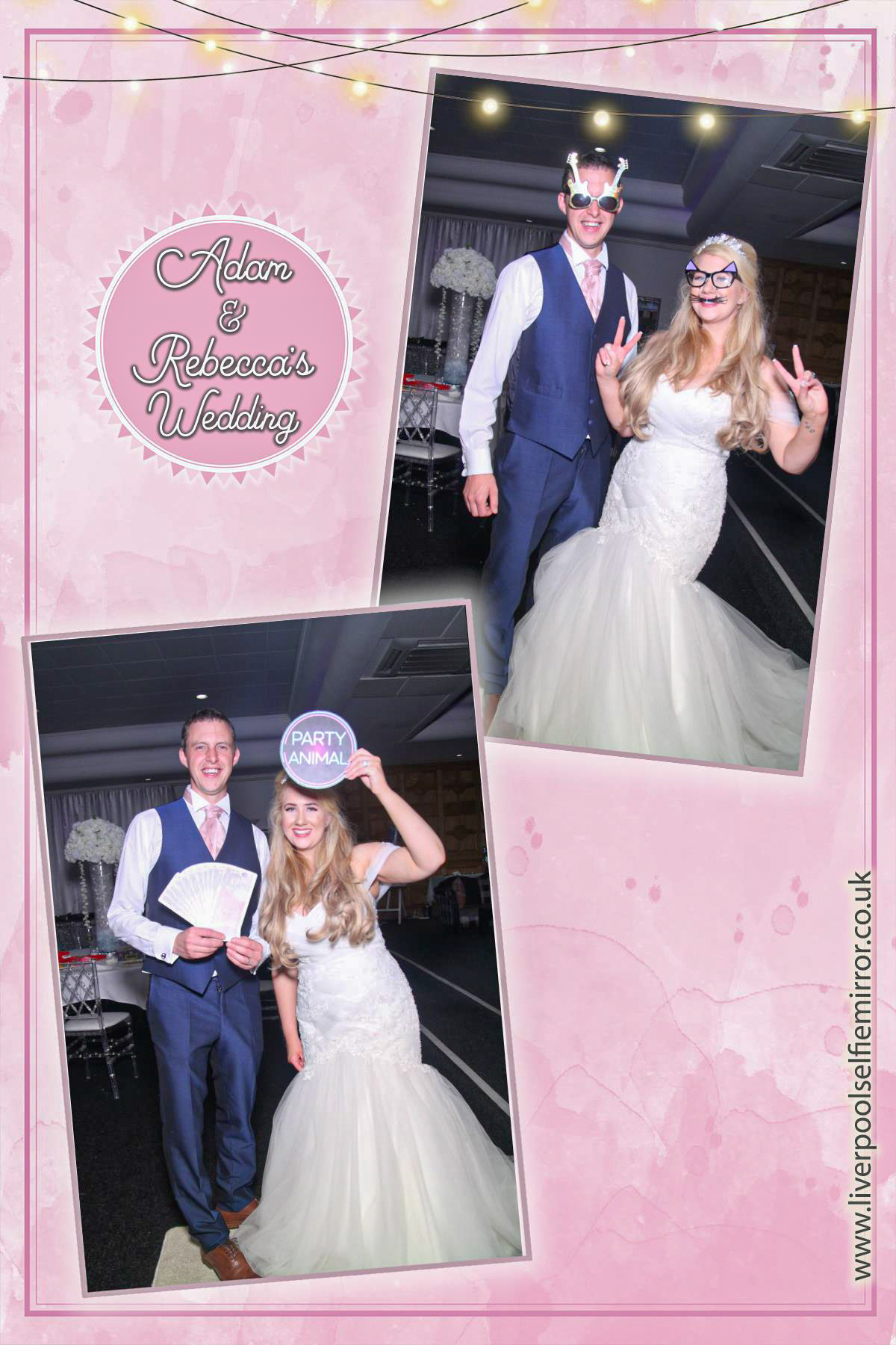 Adam & Rebecca's Wedding | View more photos from the event at gallery.liverpoolselfiemirror.co.uk/u/LiverpoolSelfieMirror/Adam-Rebeccas-Wedding