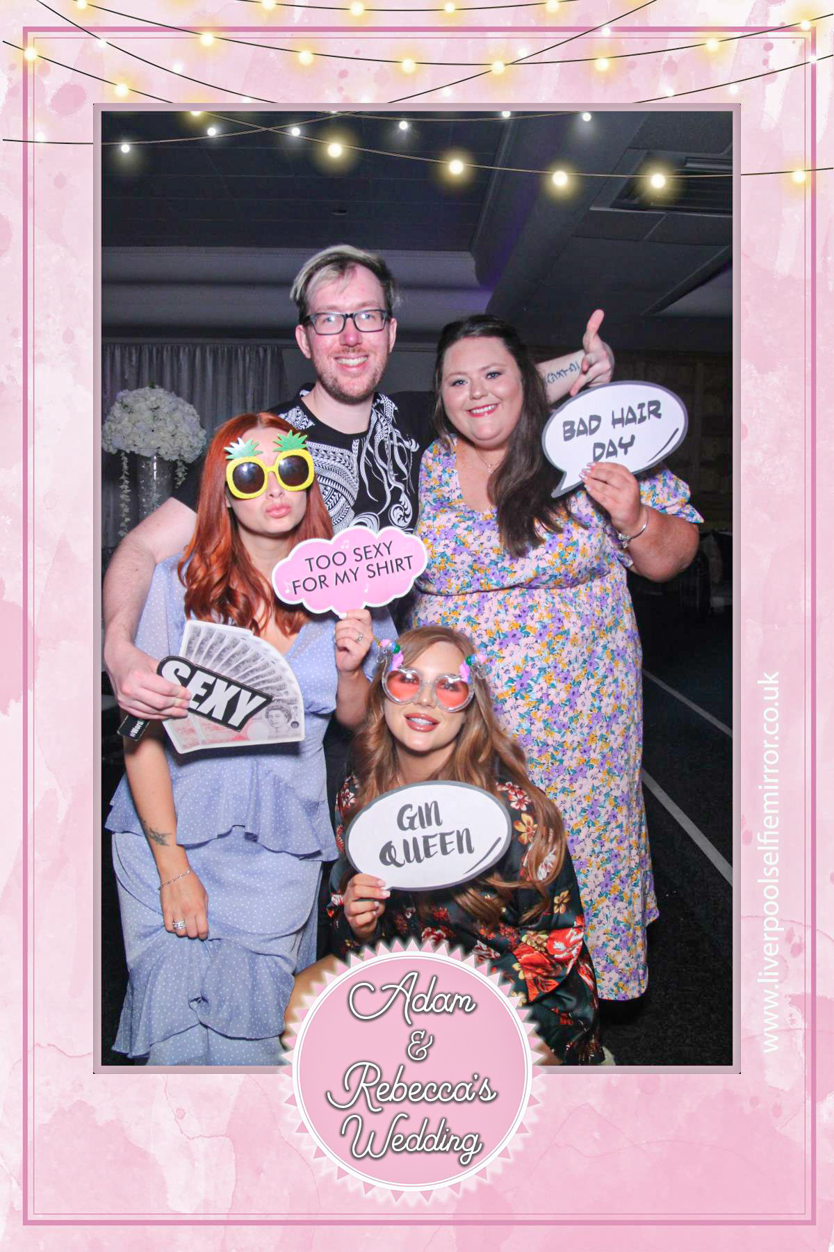 Adam & Rebecca's Wedding | View more photos from the event at gallery.liverpoolselfiemirror.co.uk/u/LiverpoolSelfieMirror/Adam-Rebeccas-Wedding