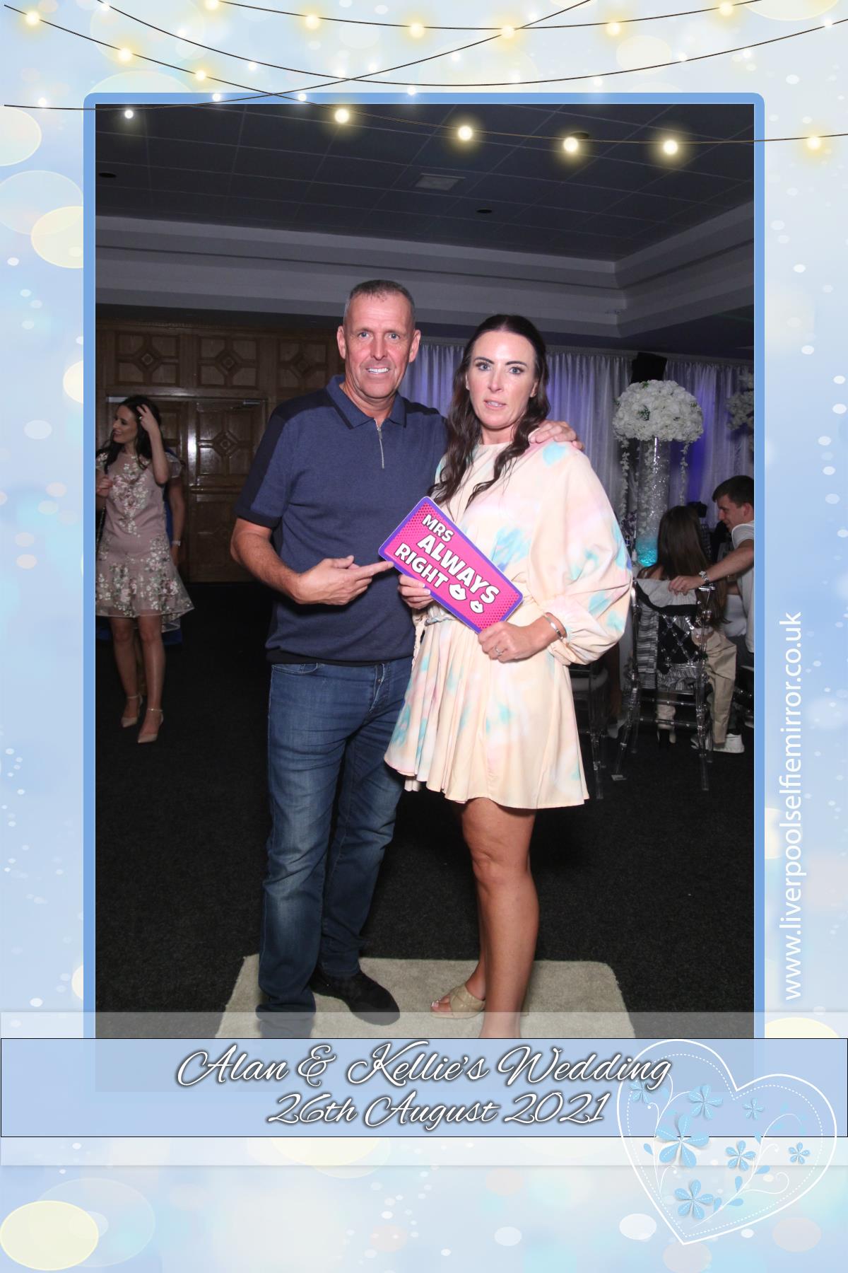 Alan & Kellie's Wedding | View more photos from the event at gallery.liverpoolselfiemirror.co.uk/u/LiverpoolSelfieMirror/Alan-Kellies-Wedding