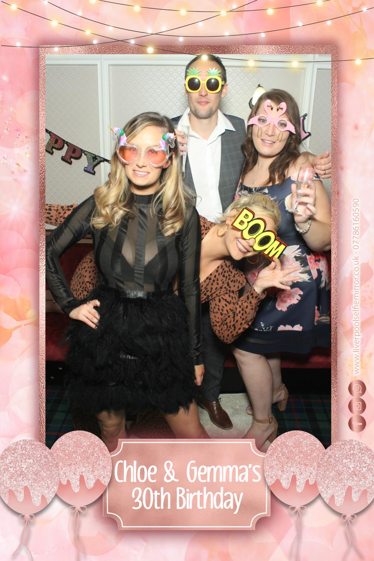 Chloe & Gemma's 30th Birthday | View more photos from the event at gallery.liverpoolselfiemirror.co.uk/u/LiverpoolSelfieMirror/Chloe-Gemmas-30th-Birthday