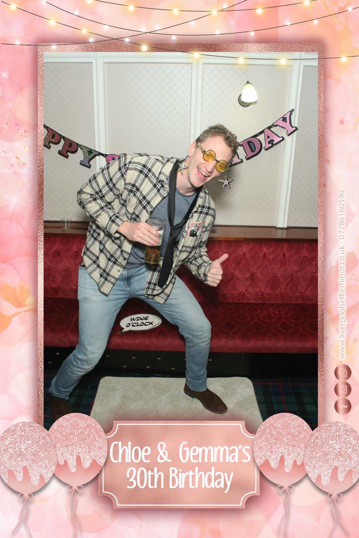 Chloe & Gemma's 30th Birthday | View more photos from the event at gallery.liverpoolselfiemirror.co.uk/u/LiverpoolSelfieMirror/Chloe-Gemmas-30th-Birthday