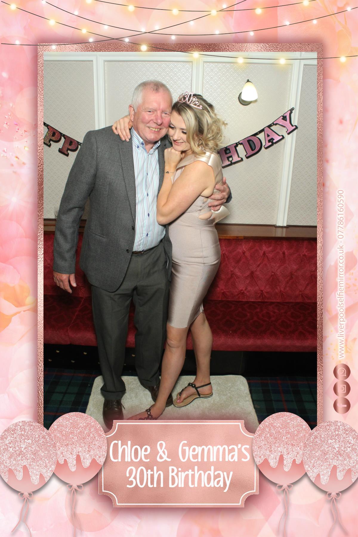 Chloe & Gemma's 30th Birthday | View more photos from the event at gallery.liverpoolselfiemirror.co.uk/u/LiverpoolSelfieMirror/Chloe-Gemmas-30th-Birthday