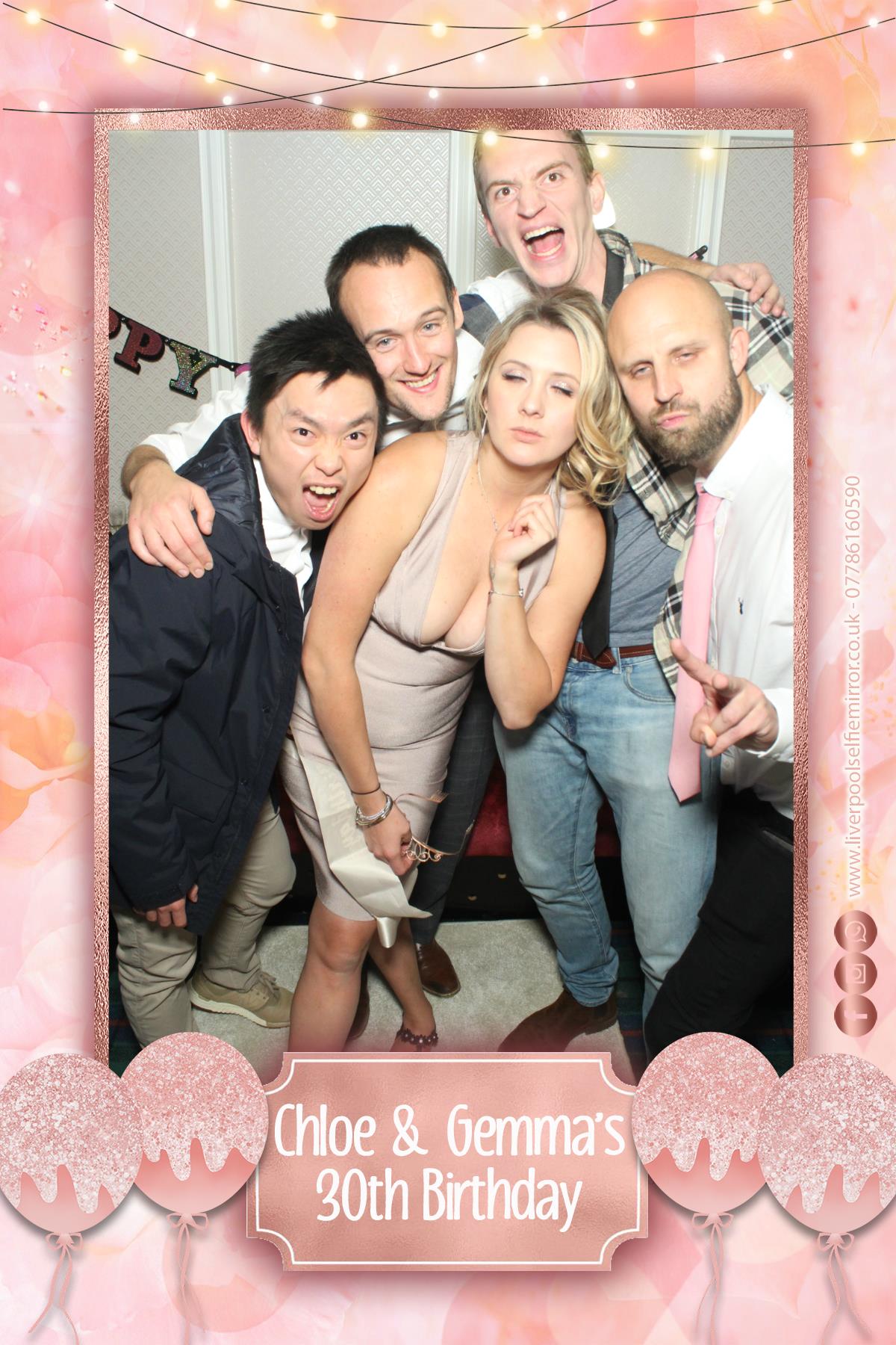Chloe & Gemma's 30th Birthday | View more photos from the event at gallery.liverpoolselfiemirror.co.uk/u/LiverpoolSelfieMirror/Chloe-Gemmas-30th-Birthday