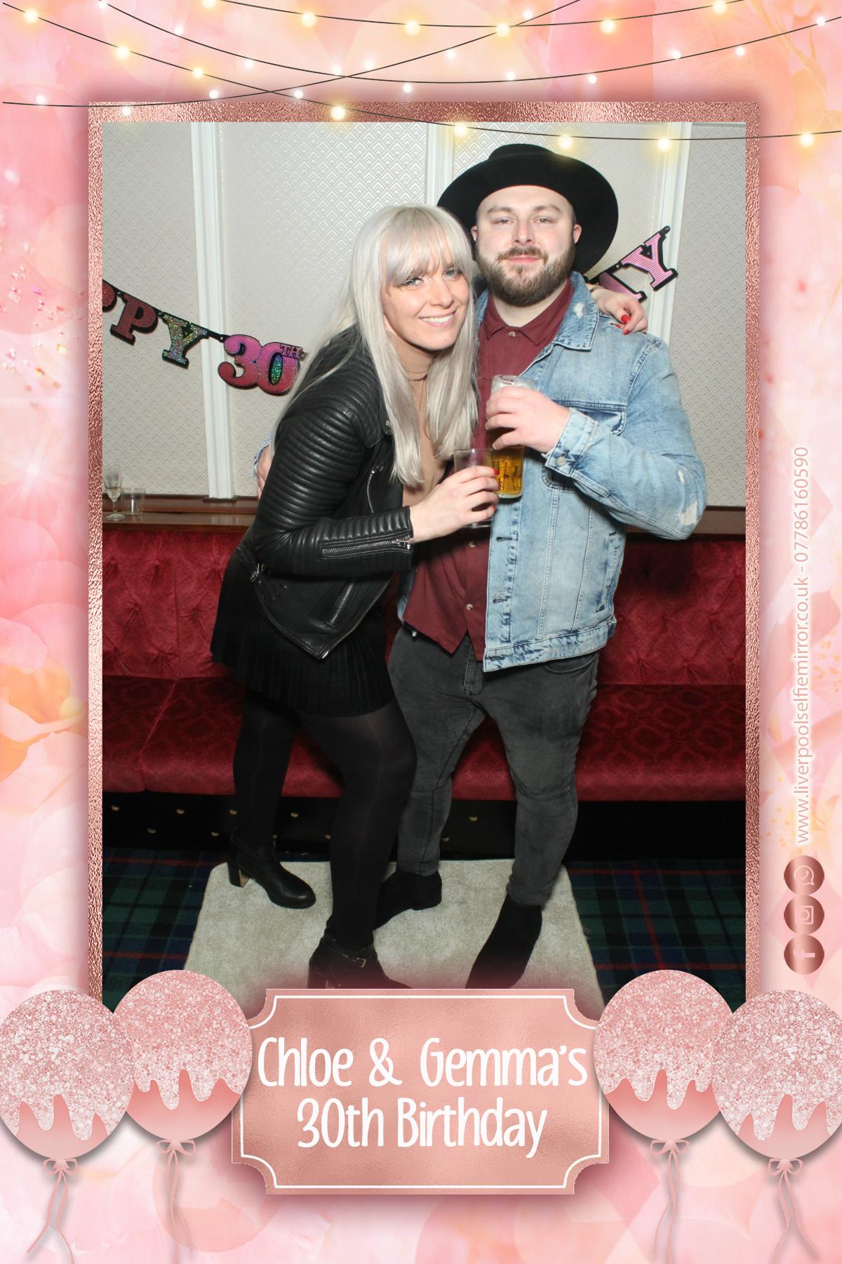Chloe & Gemma's 30th Birthday | View more photos from the event at gallery.liverpoolselfiemirror.co.uk/u/LiverpoolSelfieMirror/Chloe-Gemmas-30th-Birthday