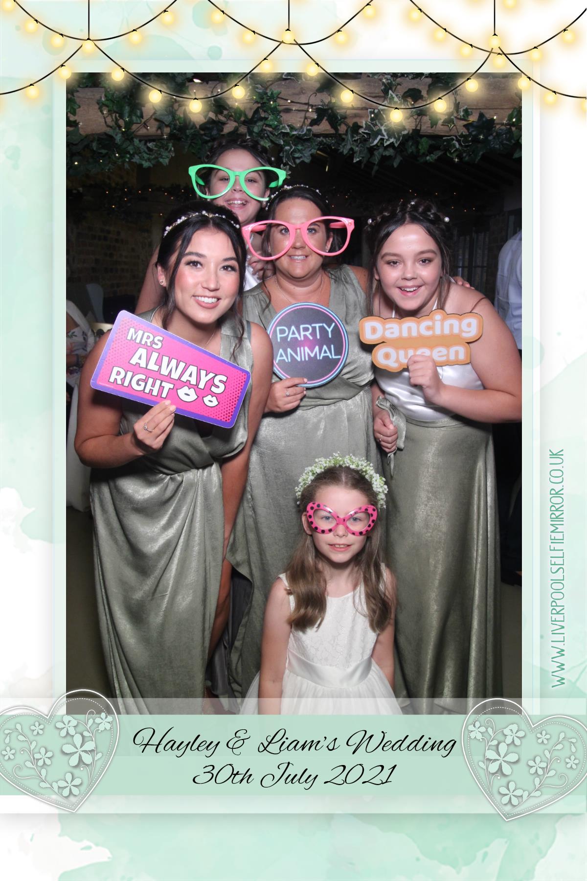 Hayley & Liam's Wedding | View more photos from the event at gallery.liverpoolselfiemirror.co.uk/u/LiverpoolSelfieMirror/Hayley-Liams-Wedding