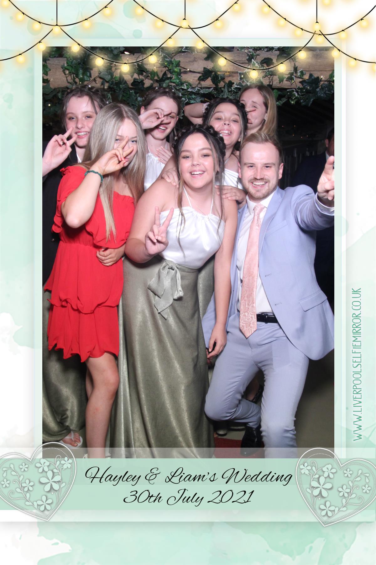 Hayley & Liam's Wedding | View more photos from the event at gallery.liverpoolselfiemirror.co.uk/u/LiverpoolSelfieMirror/Hayley-Liams-Wedding