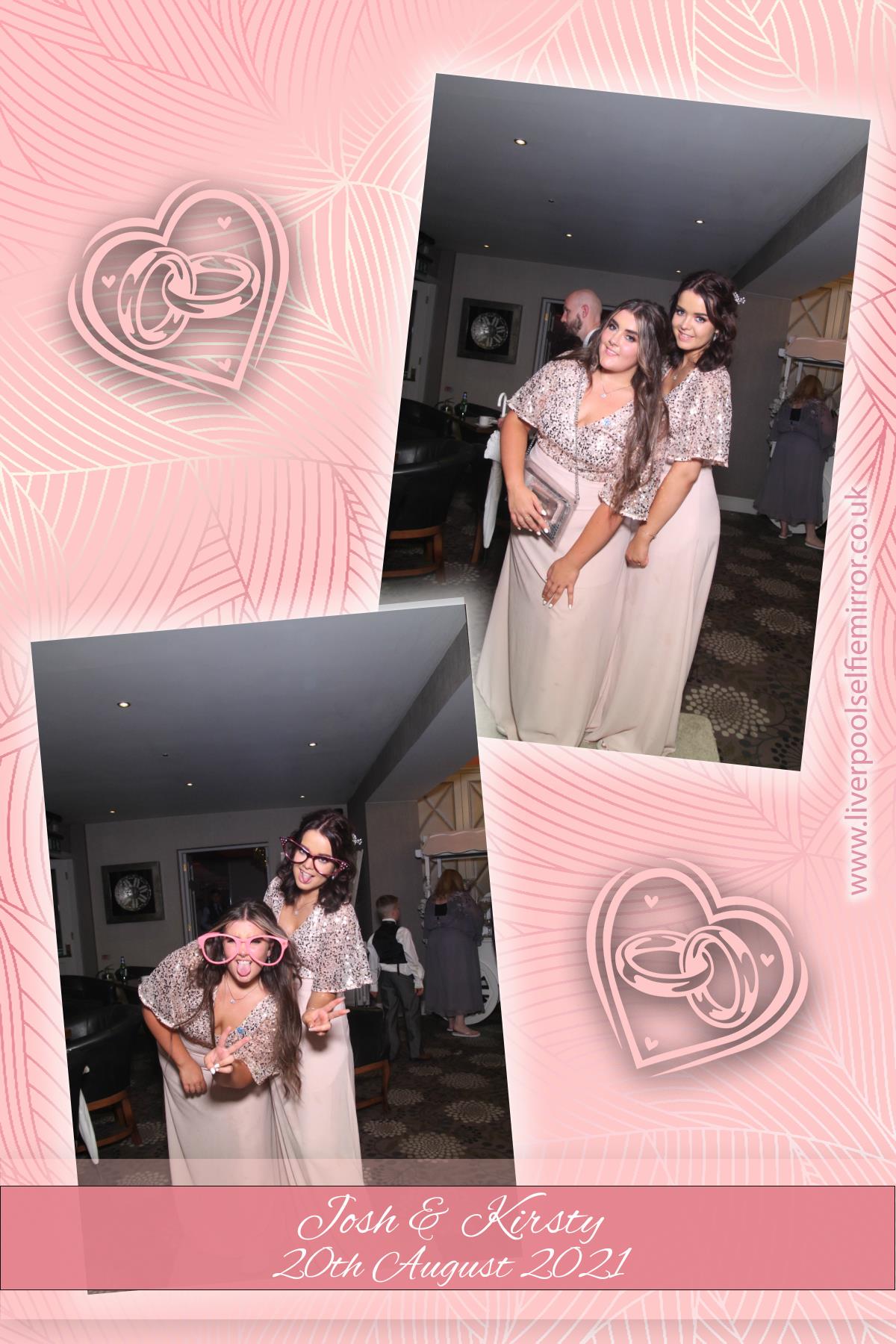 Josh & Kirsty's Wedding | View more photos from the event at gallery.liverpoolselfiemirror.co.uk/u/LiverpoolSelfieMirror/Josh-Kirstys-Wedding