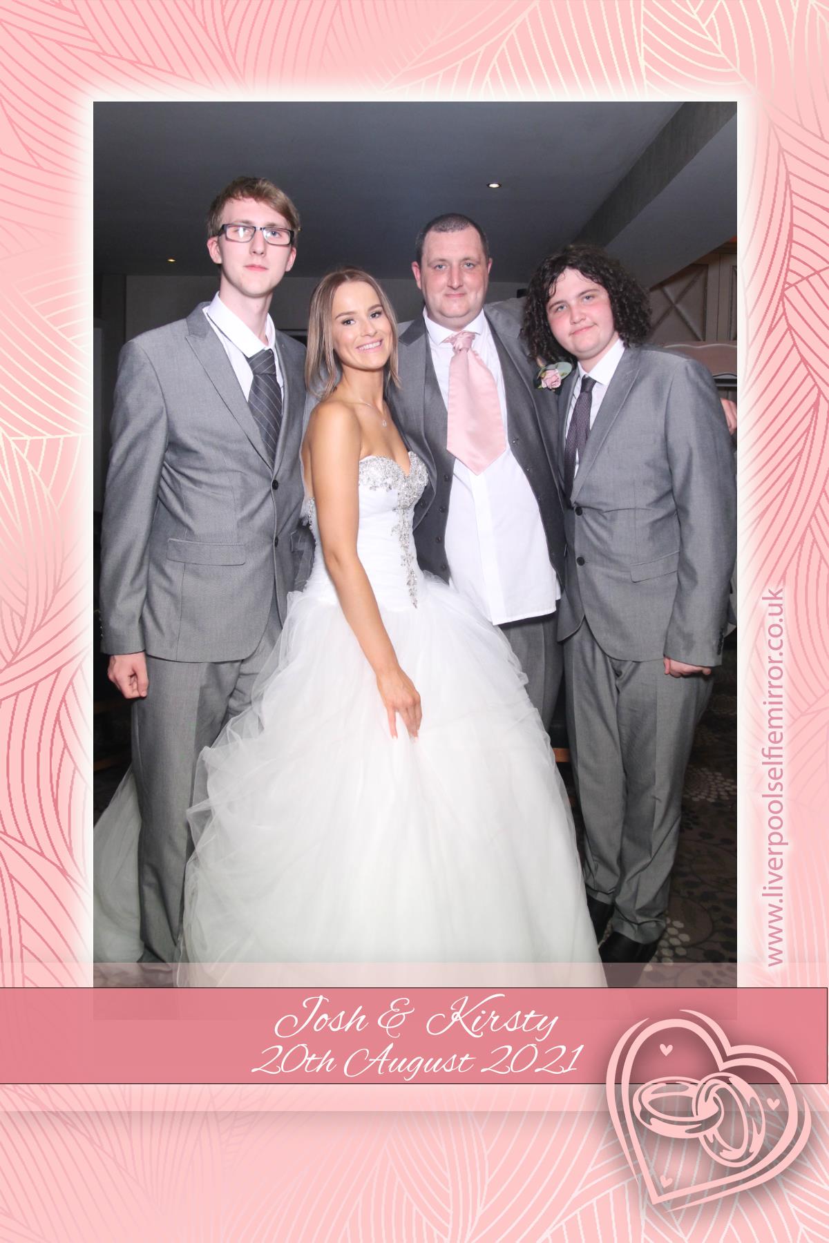 Josh & Kirsty's Wedding | View more photos from the event at gallery.liverpoolselfiemirror.co.uk/u/LiverpoolSelfieMirror/Josh-Kirstys-Wedding