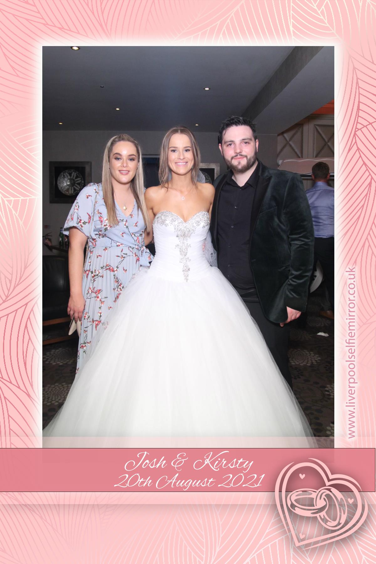 Josh & Kirsty's Wedding | View more photos from the event at gallery.liverpoolselfiemirror.co.uk/u/LiverpoolSelfieMirror/Josh-Kirstys-Wedding