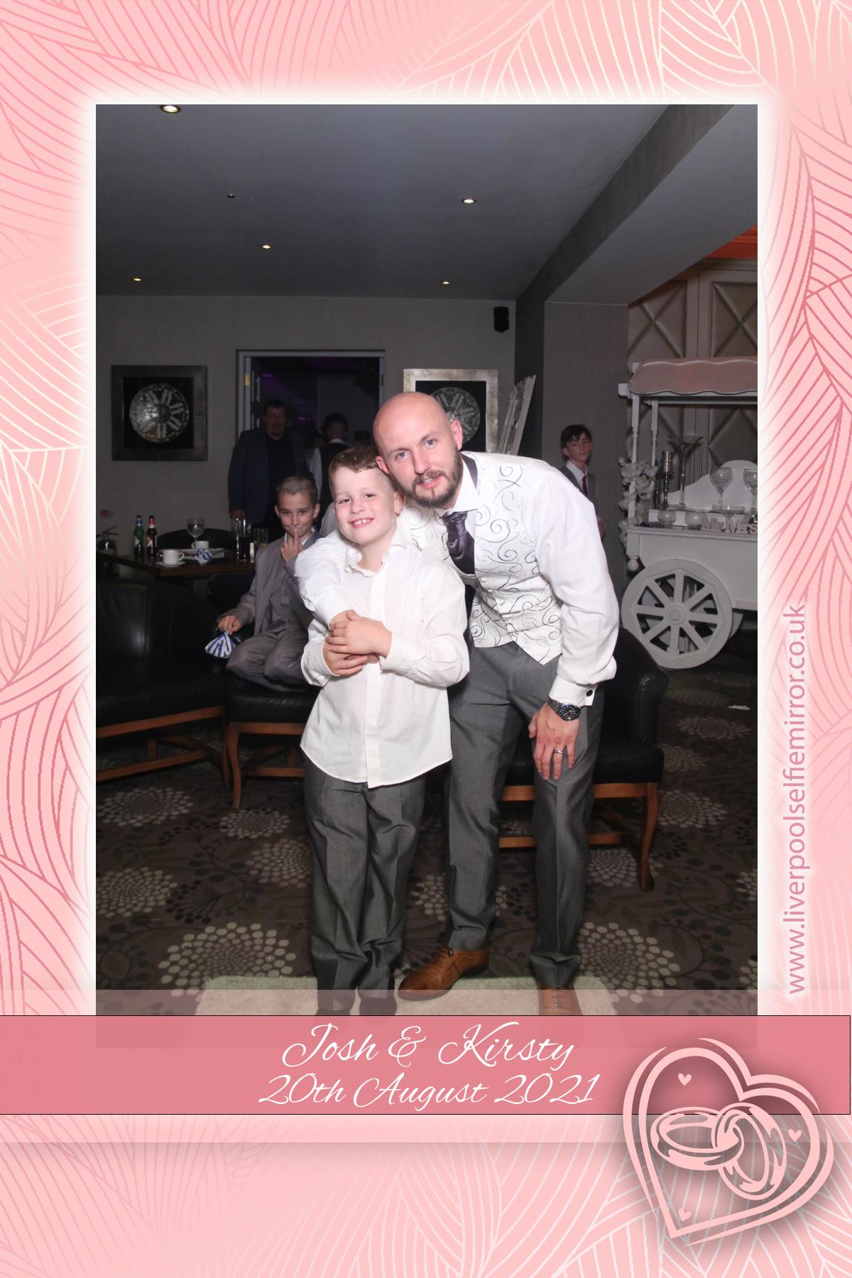 Josh & Kirsty's Wedding | View more photos from the event at gallery.liverpoolselfiemirror.co.uk/u/LiverpoolSelfieMirror/Josh-Kirstys-Wedding