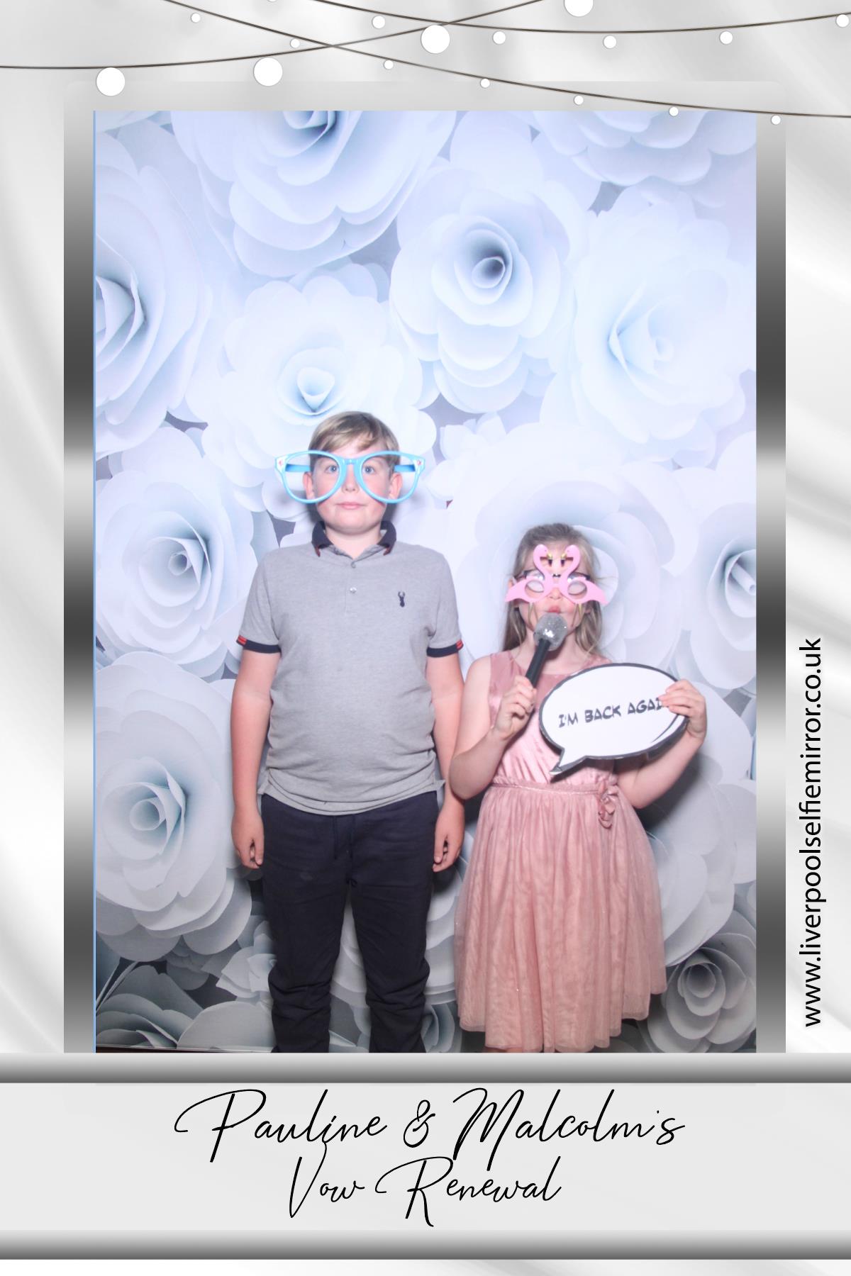Malcolm & Pauline's Vow Renewal | View more photos from the event at gallery.liverpoolselfiemirror.co.uk/u/LiverpoolSelfieMirror/Malcolm-Paulines-Vow-Renewal