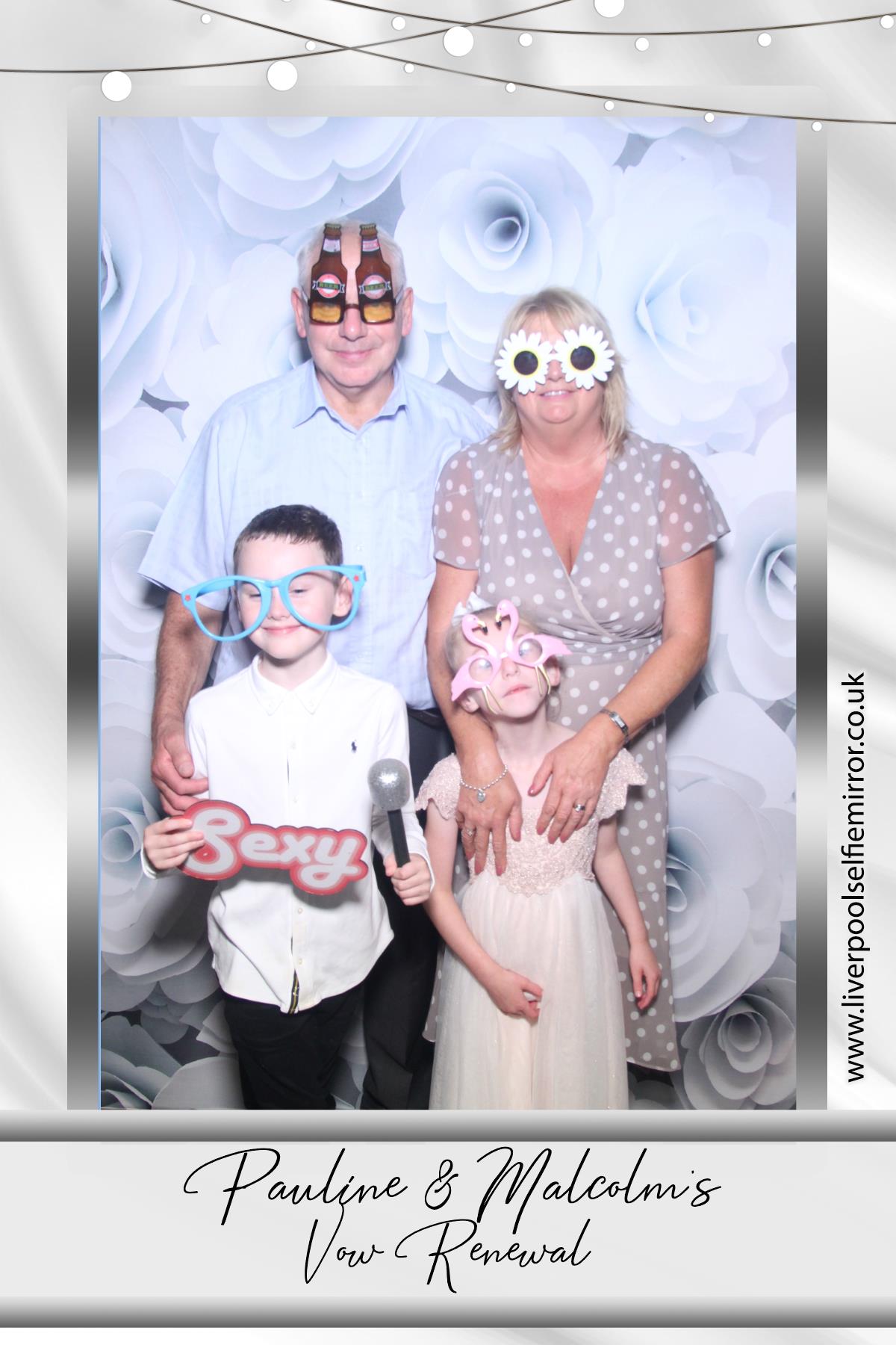 Malcolm & Pauline's Vow Renewal | View more photos from the event at gallery.liverpoolselfiemirror.co.uk/u/LiverpoolSelfieMirror/Malcolm-Paulines-Vow-Renewal