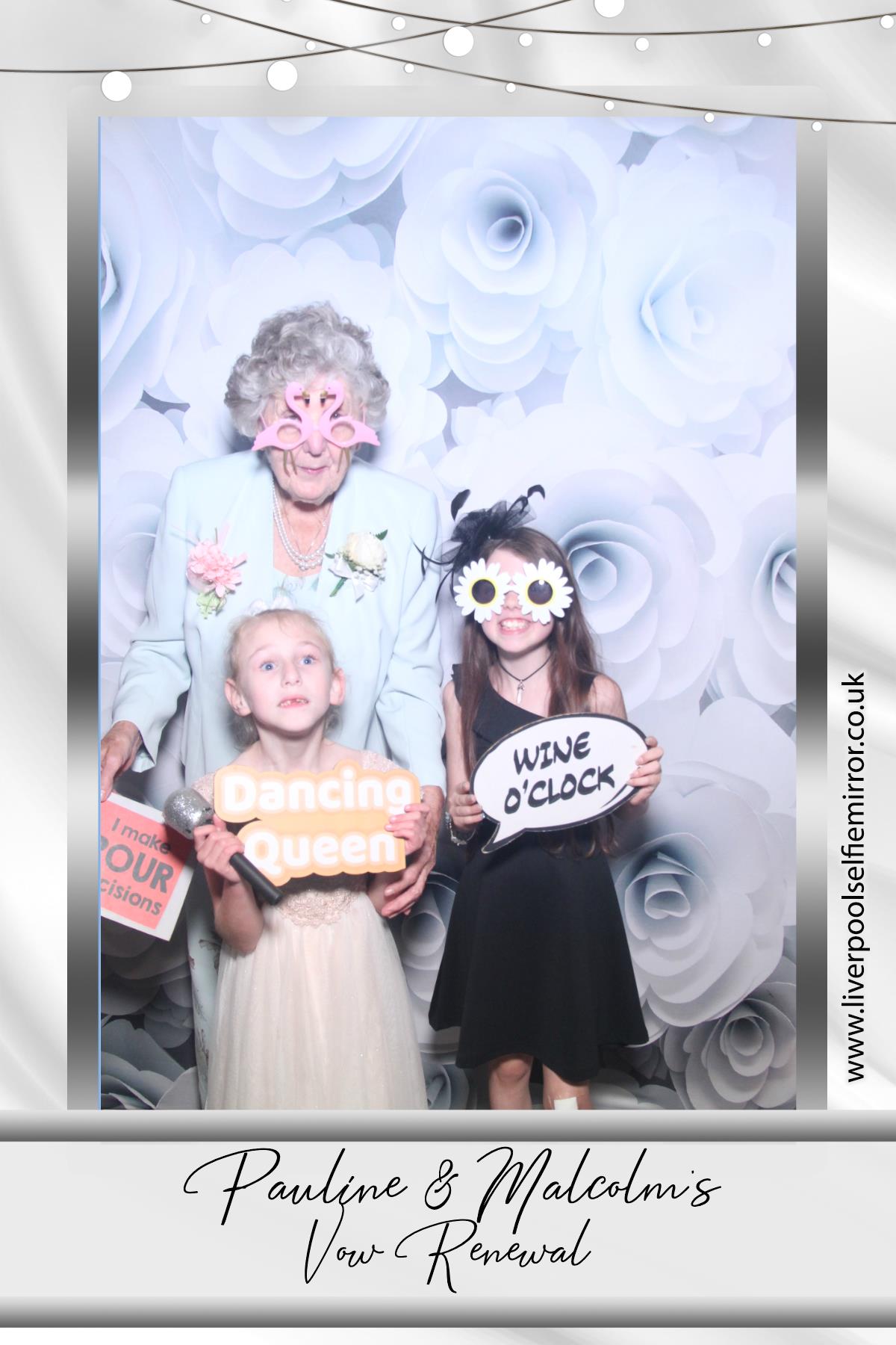 Malcolm & Pauline's Vow Renewal | View more photos from the event at gallery.liverpoolselfiemirror.co.uk/u/LiverpoolSelfieMirror/Malcolm-Paulines-Vow-Renewal