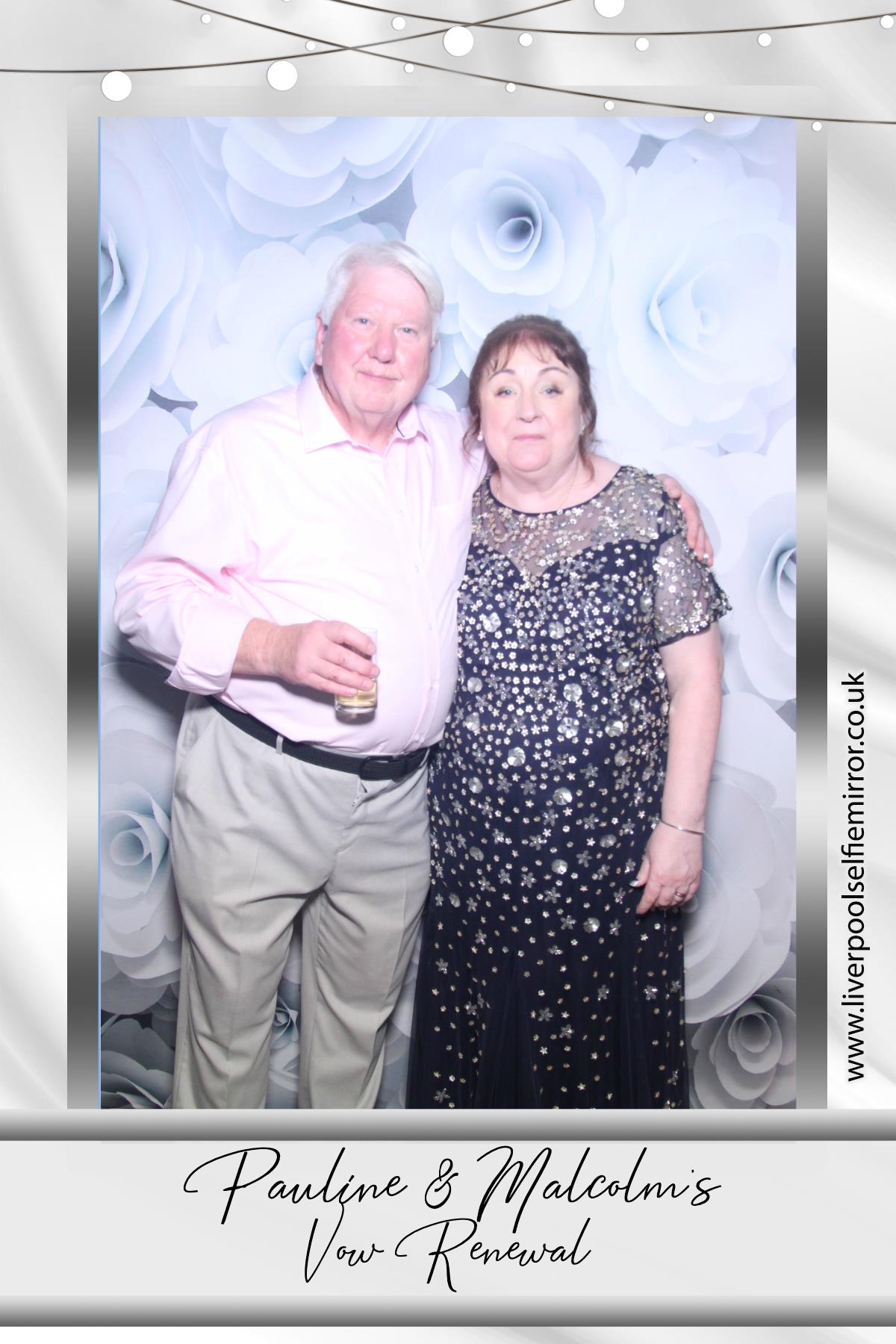 Malcolm & Pauline's Vow Renewal | View more photos from the event at gallery.liverpoolselfiemirror.co.uk/u/LiverpoolSelfieMirror/Malcolm-Paulines-Vow-Renewal