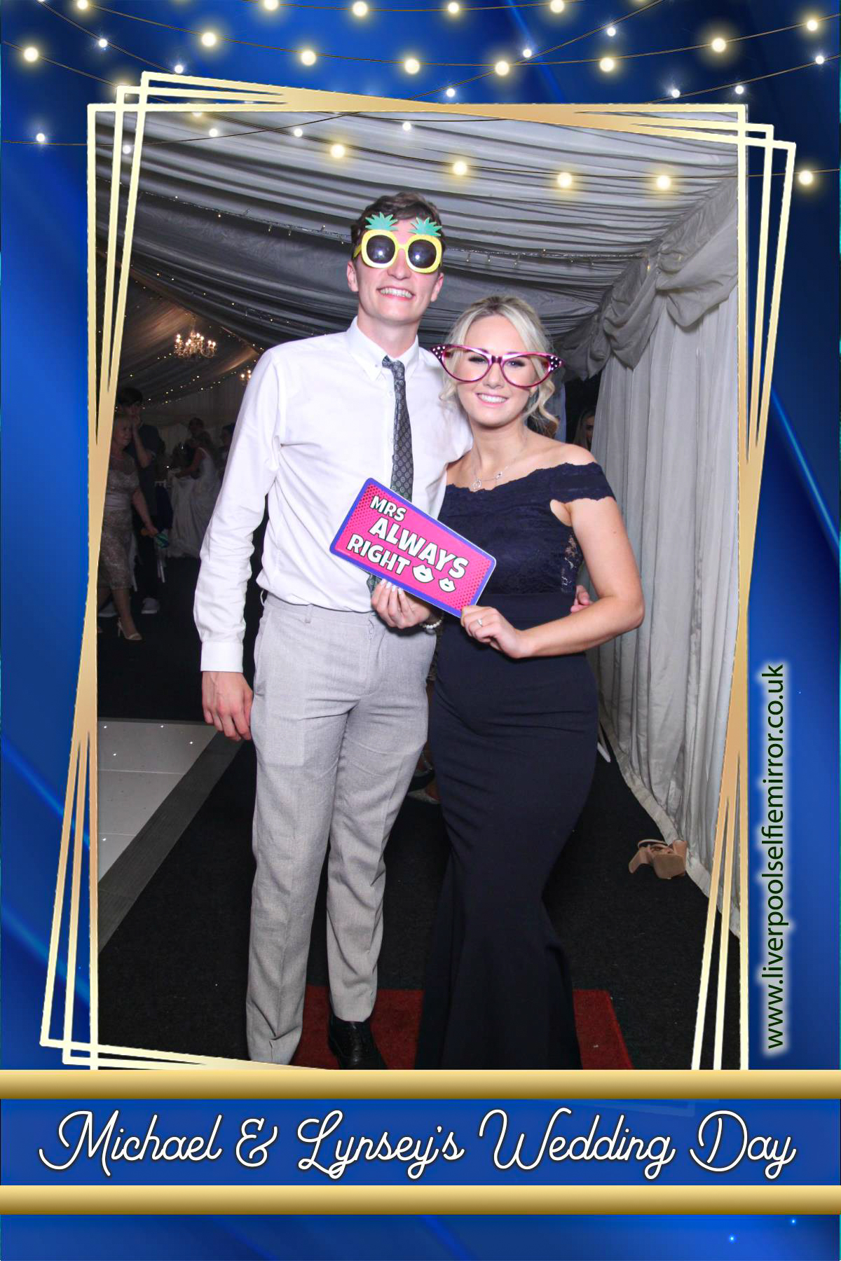 Michael & Lynsey's Wedding | View more photos from the event at gallery.liverpoolselfiemirror.co.uk/u/LiverpoolSelfieMirror/Michael-Lynseys-Wedding
