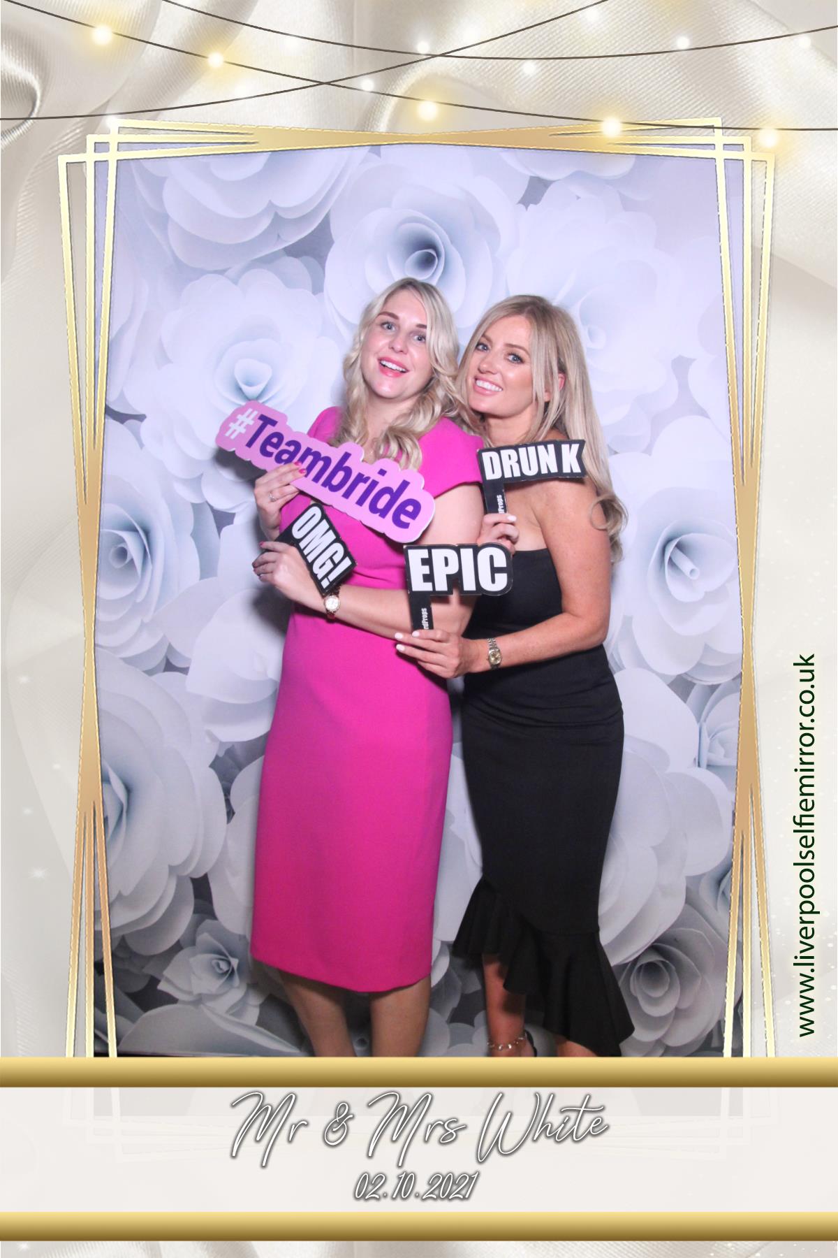 Mr & Mrs White's Wedding  | View more photos from the event at gallery.liverpoolselfiemirror.co.uk/u/LiverpoolSelfieMirror/Mr-Mrs-Whites-Wedding