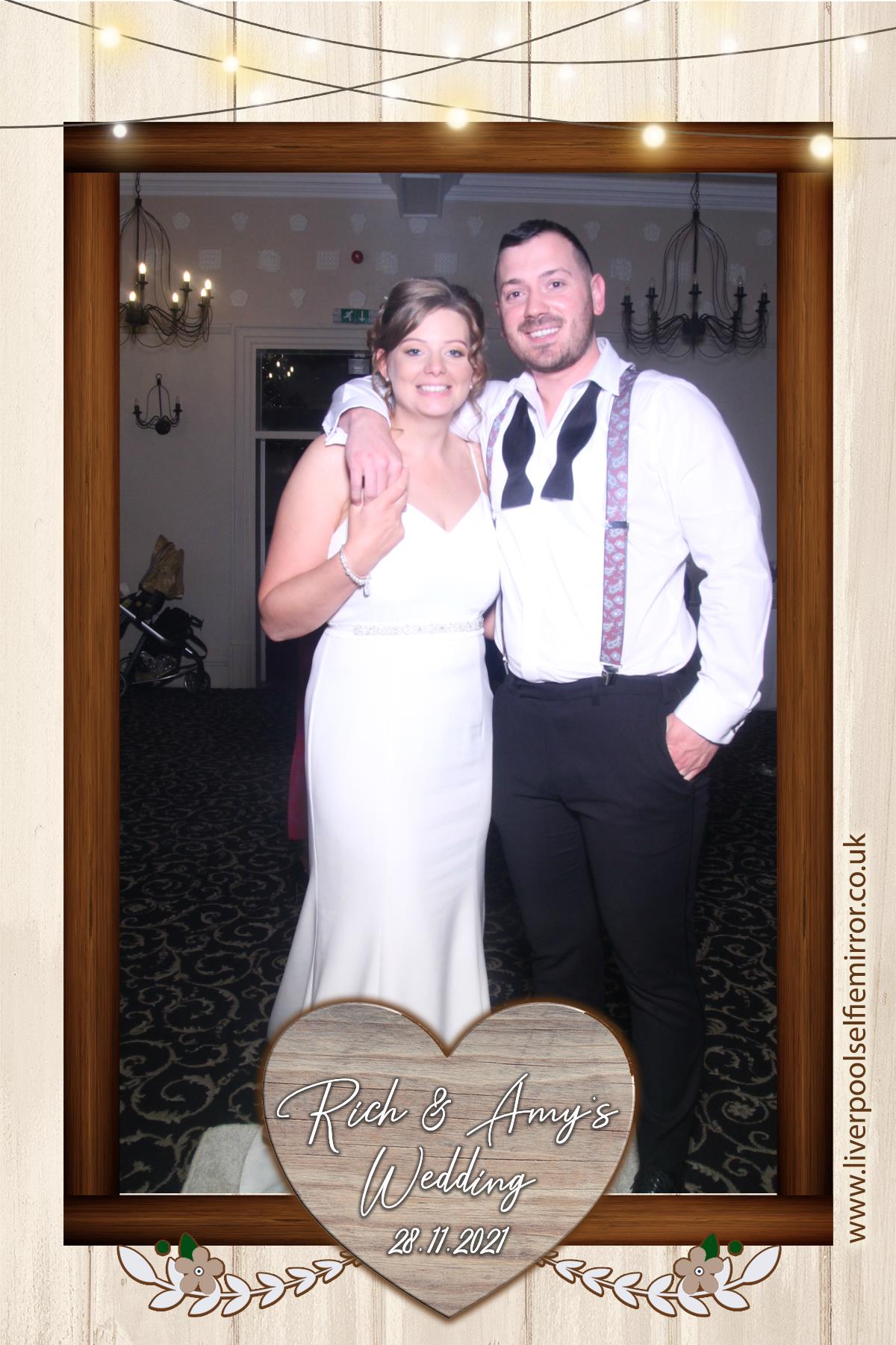 Rich & Amy's Wedding | View more photos from the event at gallery.liverpoolselfiemirror.co.uk/u/LiverpoolSelfieMirror/Rich-Amys-Wedding