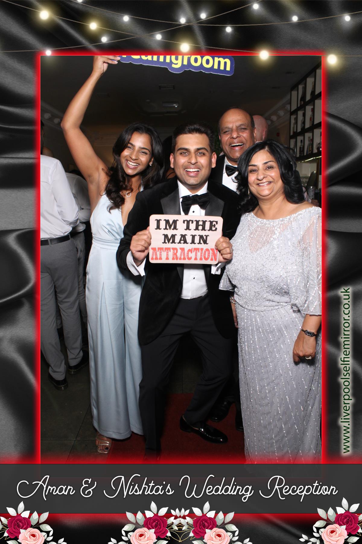 Aman & Nishta's Wedding Reception | View more photos from the event at gallery.liverpoolselfiemirror.co.uk/u/LiverpoolSelfieMirror/Aman-Nishtas-Wedding-Reception