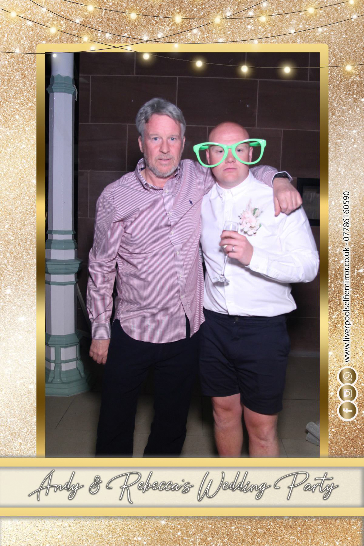 Andy & Rebecca's Wedding | View more photos from the event at gallery.liverpoolselfiemirror.co.uk/u/LiverpoolSelfieMirror/Andy-Rebeccas-Wedding
