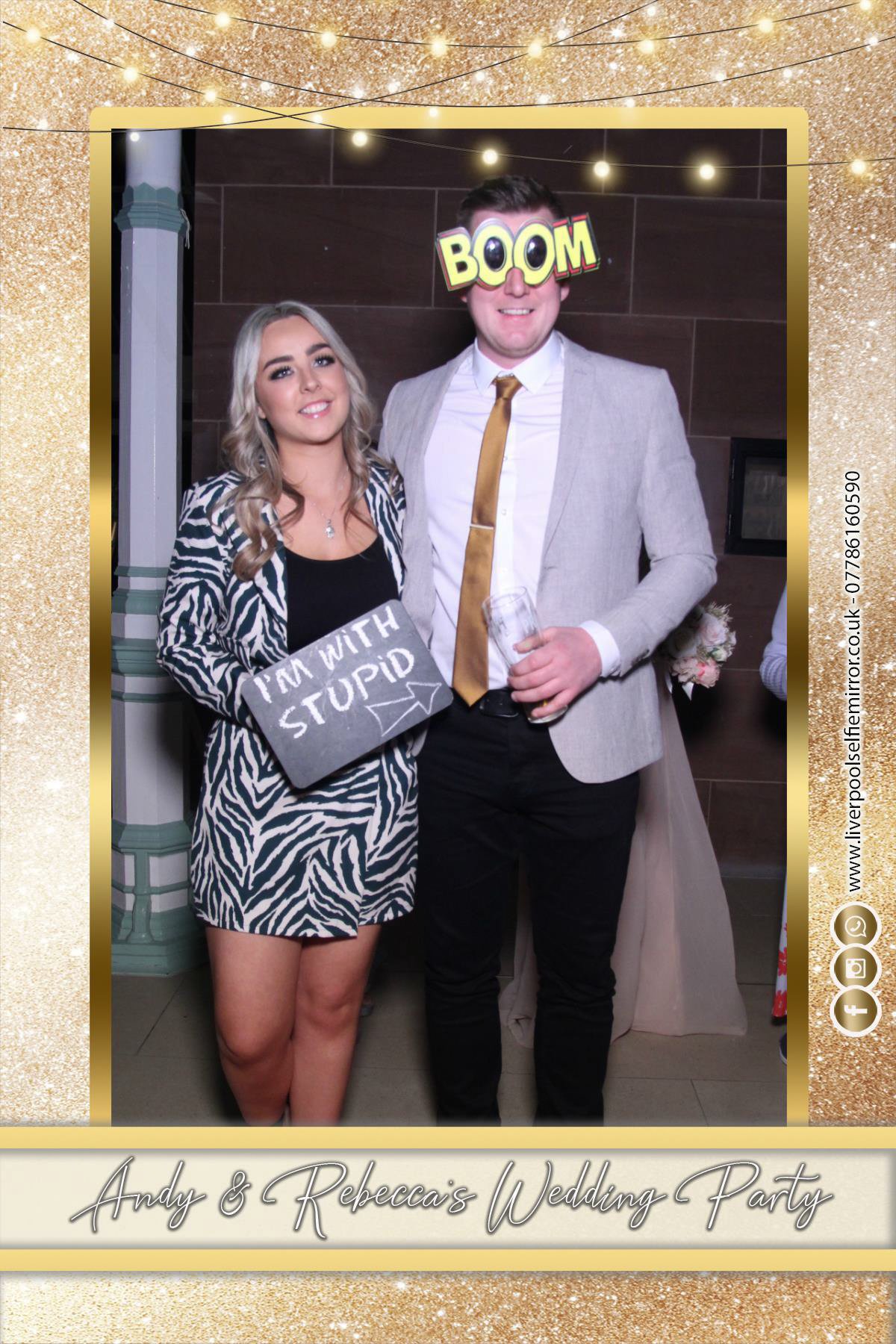 Andy & Rebecca's Wedding | View more photos from the event at gallery.liverpoolselfiemirror.co.uk/u/LiverpoolSelfieMirror/Andy-Rebeccas-Wedding
