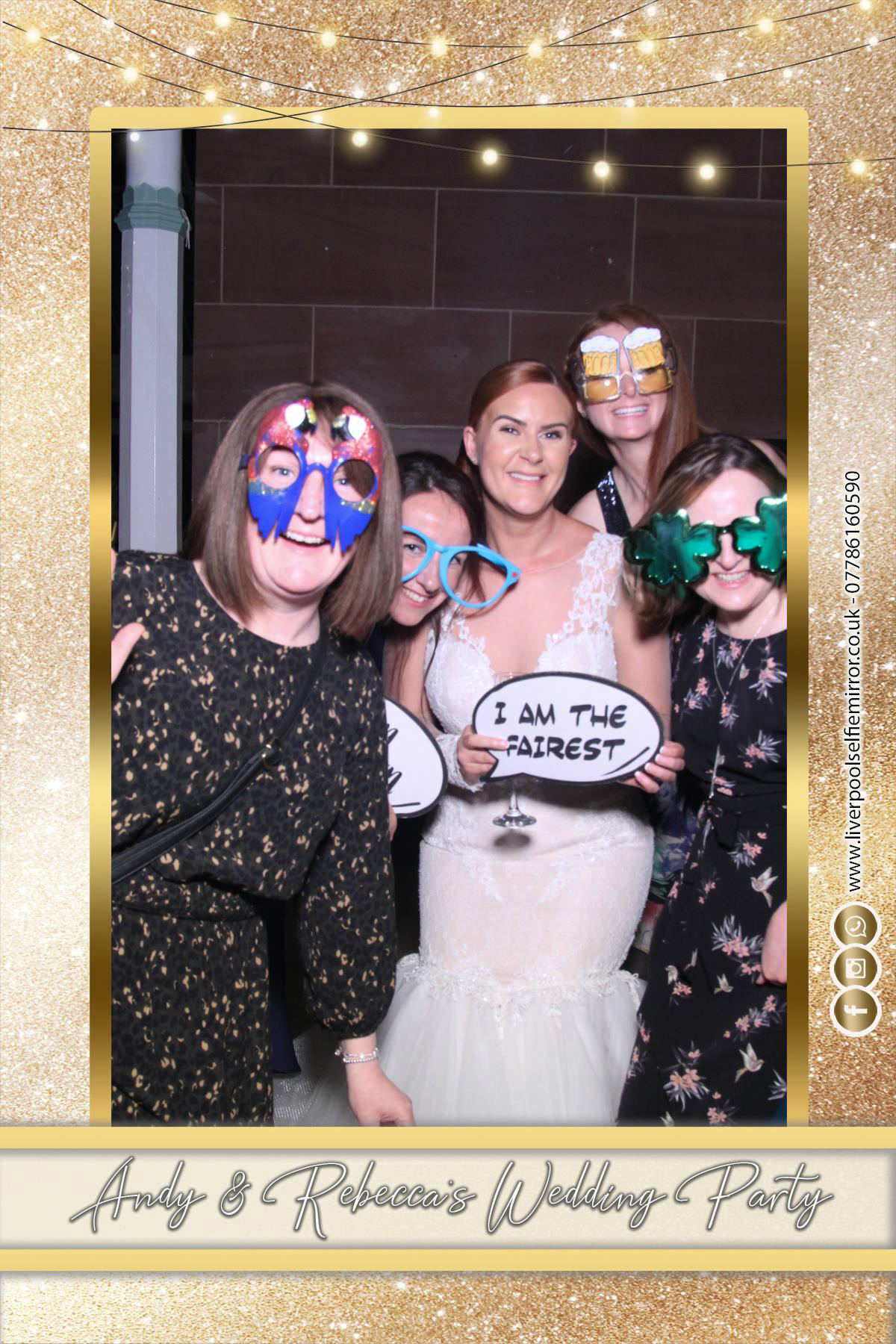 Andy & Rebecca's Wedding | View more photos from the event at gallery.liverpoolselfiemirror.co.uk/u/LiverpoolSelfieMirror/Andy-Rebeccas-Wedding