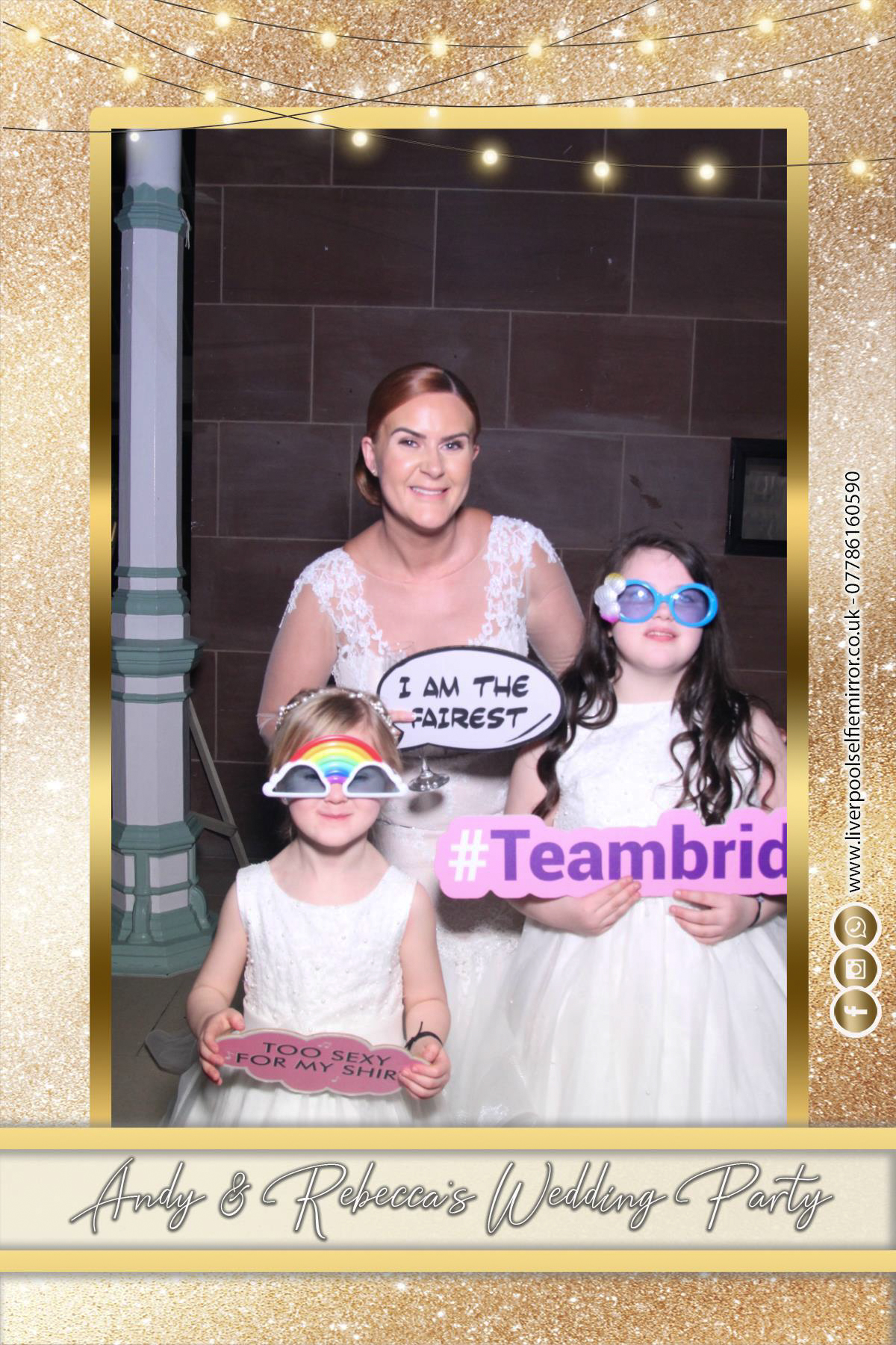 Andy & Rebecca's Wedding | View more photos from the event at gallery.liverpoolselfiemirror.co.uk/u/LiverpoolSelfieMirror/Andy-Rebeccas-Wedding