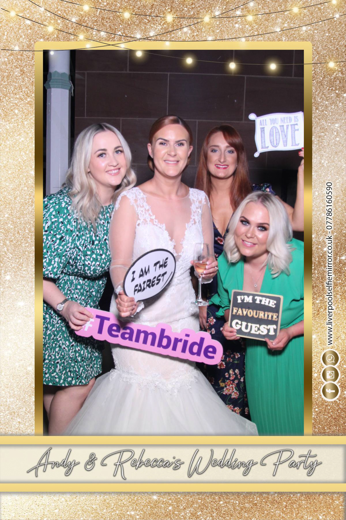 Andy & Rebecca's Wedding | View more photos from the event at gallery.liverpoolselfiemirror.co.uk/u/LiverpoolSelfieMirror/Andy-Rebeccas-Wedding