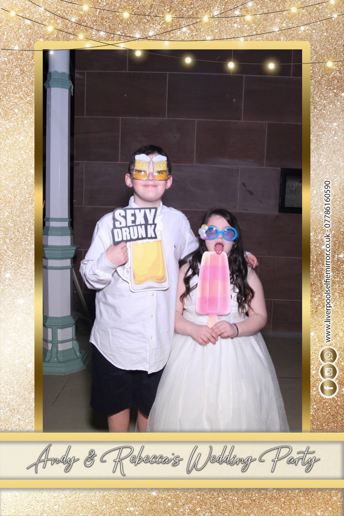 Andy & Rebecca's Wedding | View more photos from the event at gallery.liverpoolselfiemirror.co.uk/u/LiverpoolSelfieMirror/Andy-Rebeccas-Wedding
