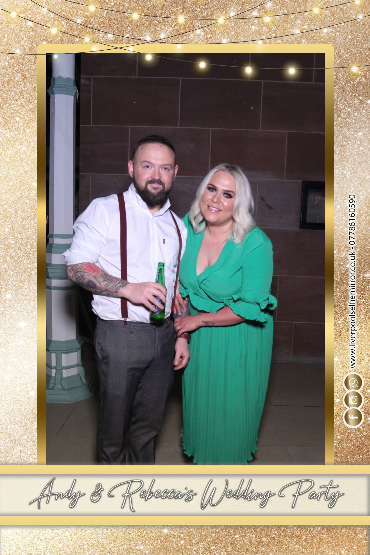 Andy & Rebecca's Wedding | View more photos from the event at gallery.liverpoolselfiemirror.co.uk/u/LiverpoolSelfieMirror/Andy-Rebeccas-Wedding