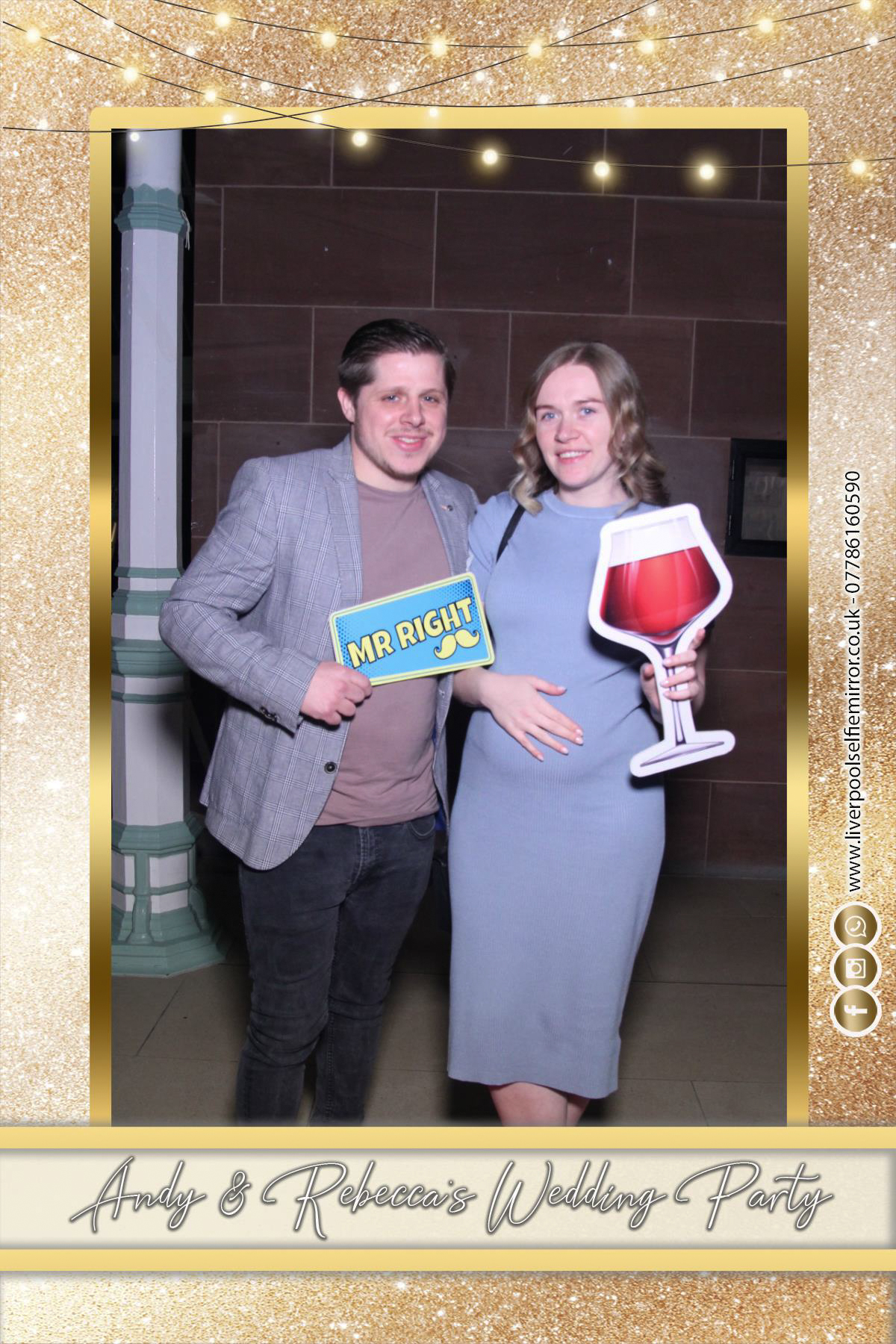 Andy & Rebecca's Wedding | View more photos from the event at gallery.liverpoolselfiemirror.co.uk/u/LiverpoolSelfieMirror/Andy-Rebeccas-Wedding