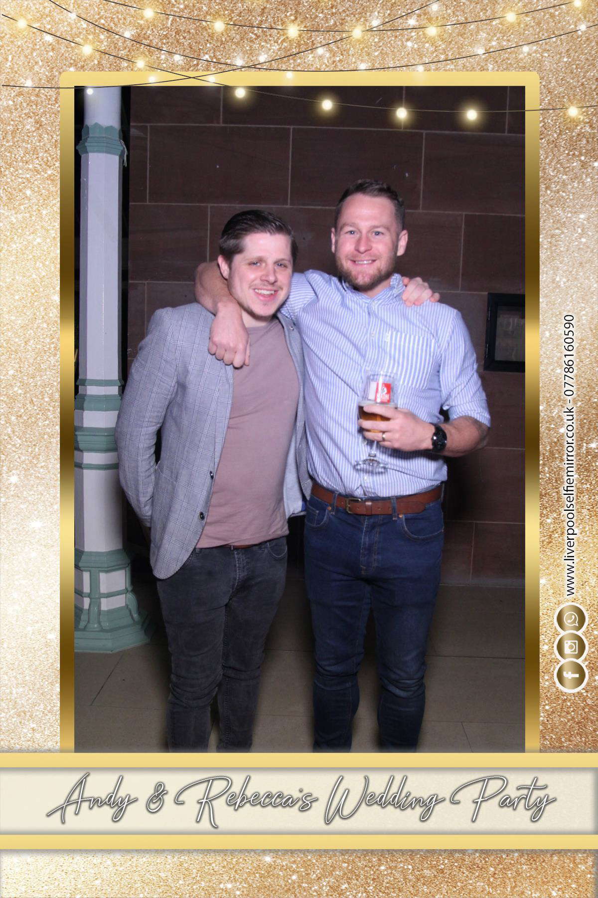 Andy & Rebecca's Wedding | View more photos from the event at gallery.liverpoolselfiemirror.co.uk/u/LiverpoolSelfieMirror/Andy-Rebeccas-Wedding