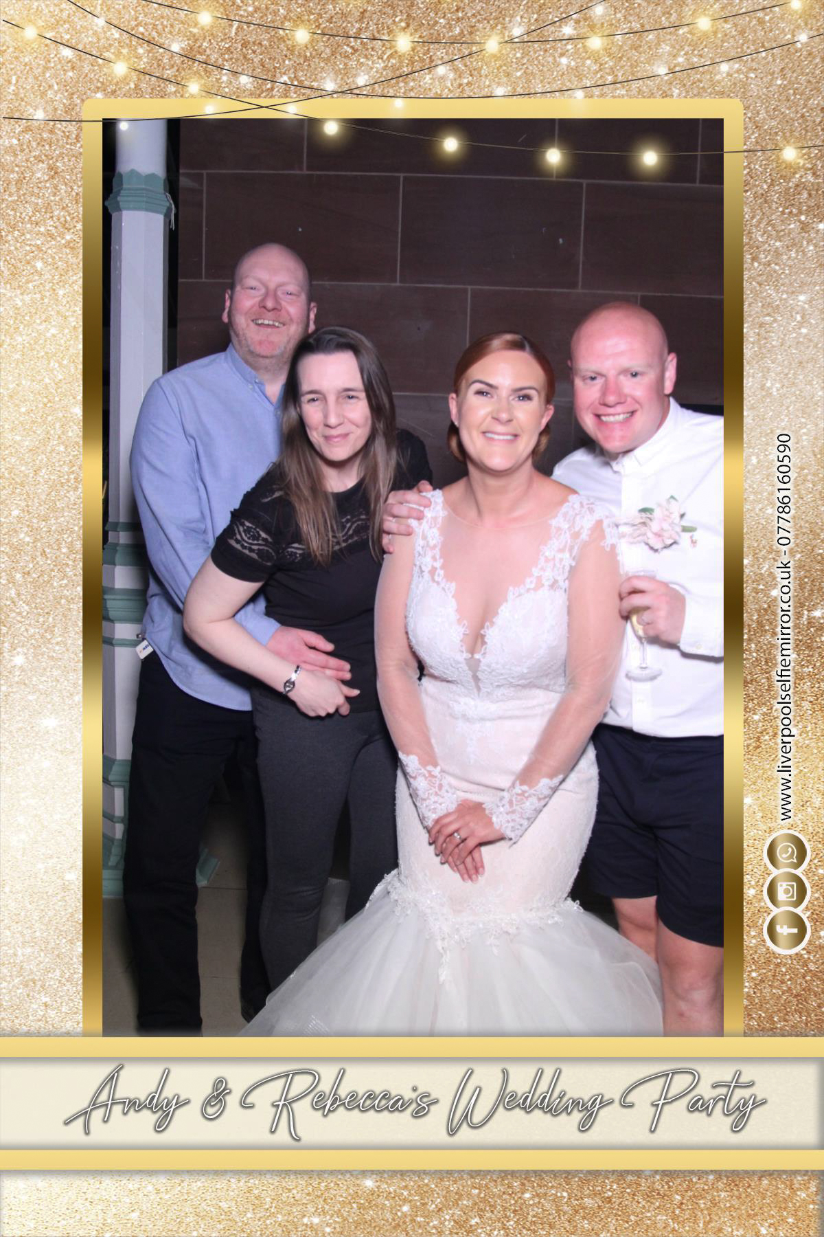 Andy & Rebecca's Wedding | View more photos from the event at gallery.liverpoolselfiemirror.co.uk/u/LiverpoolSelfieMirror/Andy-Rebeccas-Wedding