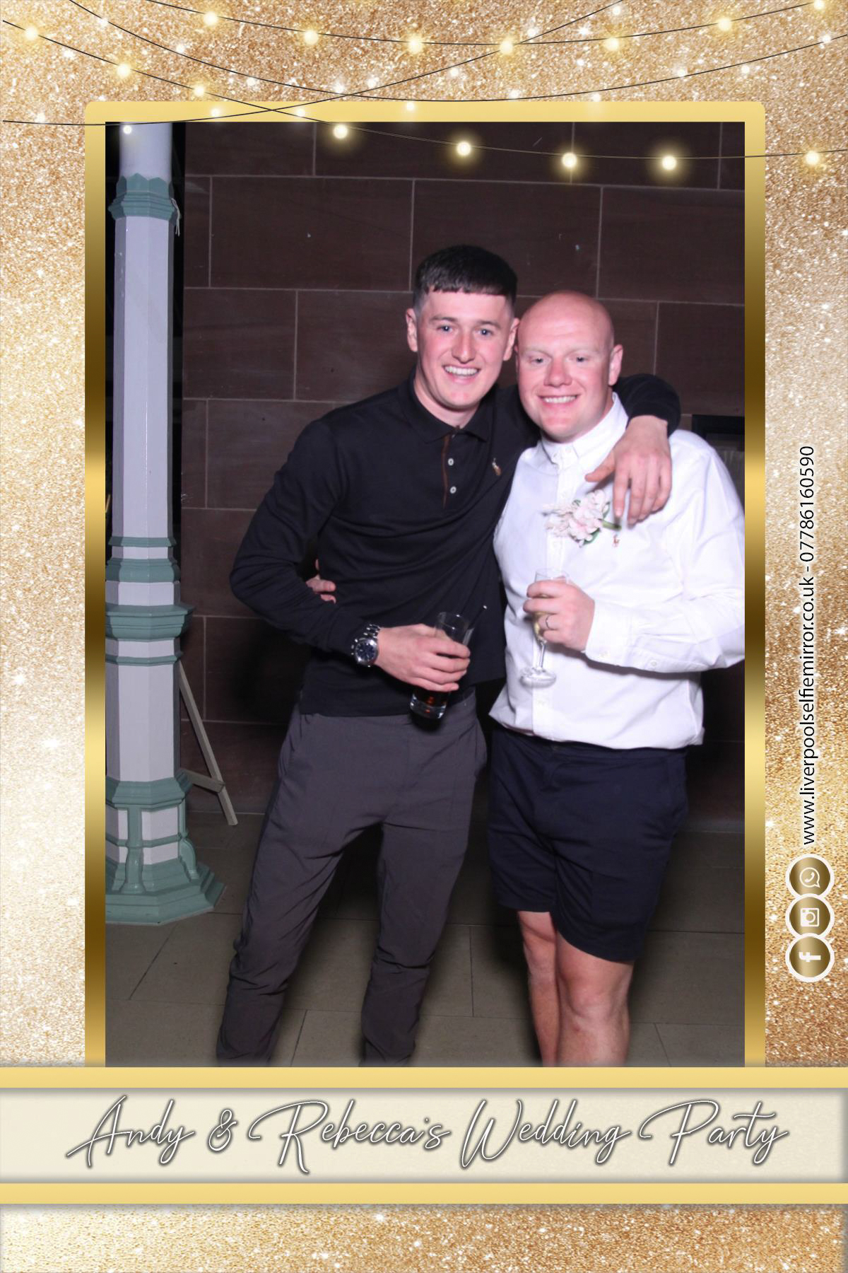 Andy & Rebecca's Wedding | View more photos from the event at gallery.liverpoolselfiemirror.co.uk/u/LiverpoolSelfieMirror/Andy-Rebeccas-Wedding
