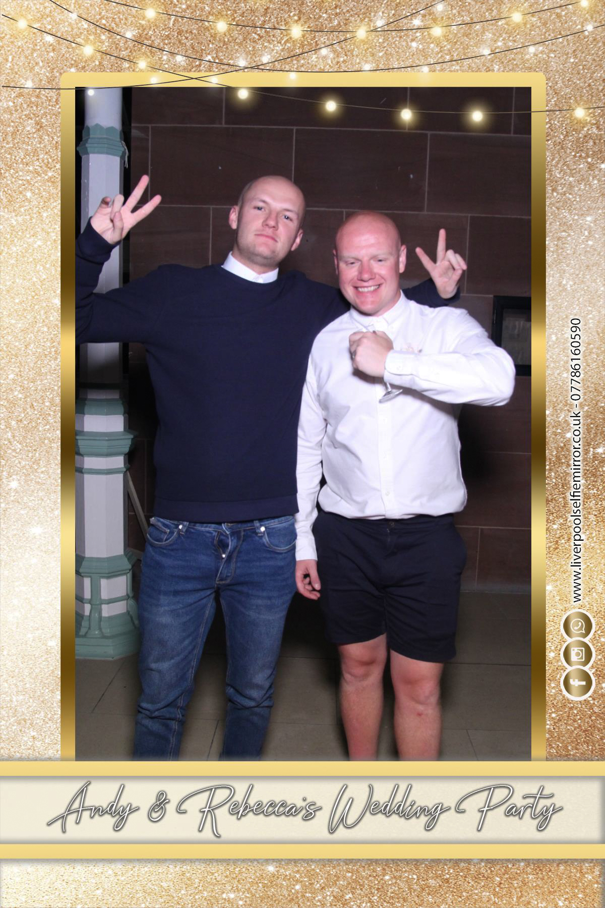 Andy & Rebecca's Wedding | View more photos from the event at gallery.liverpoolselfiemirror.co.uk/u/LiverpoolSelfieMirror/Andy-Rebeccas-Wedding