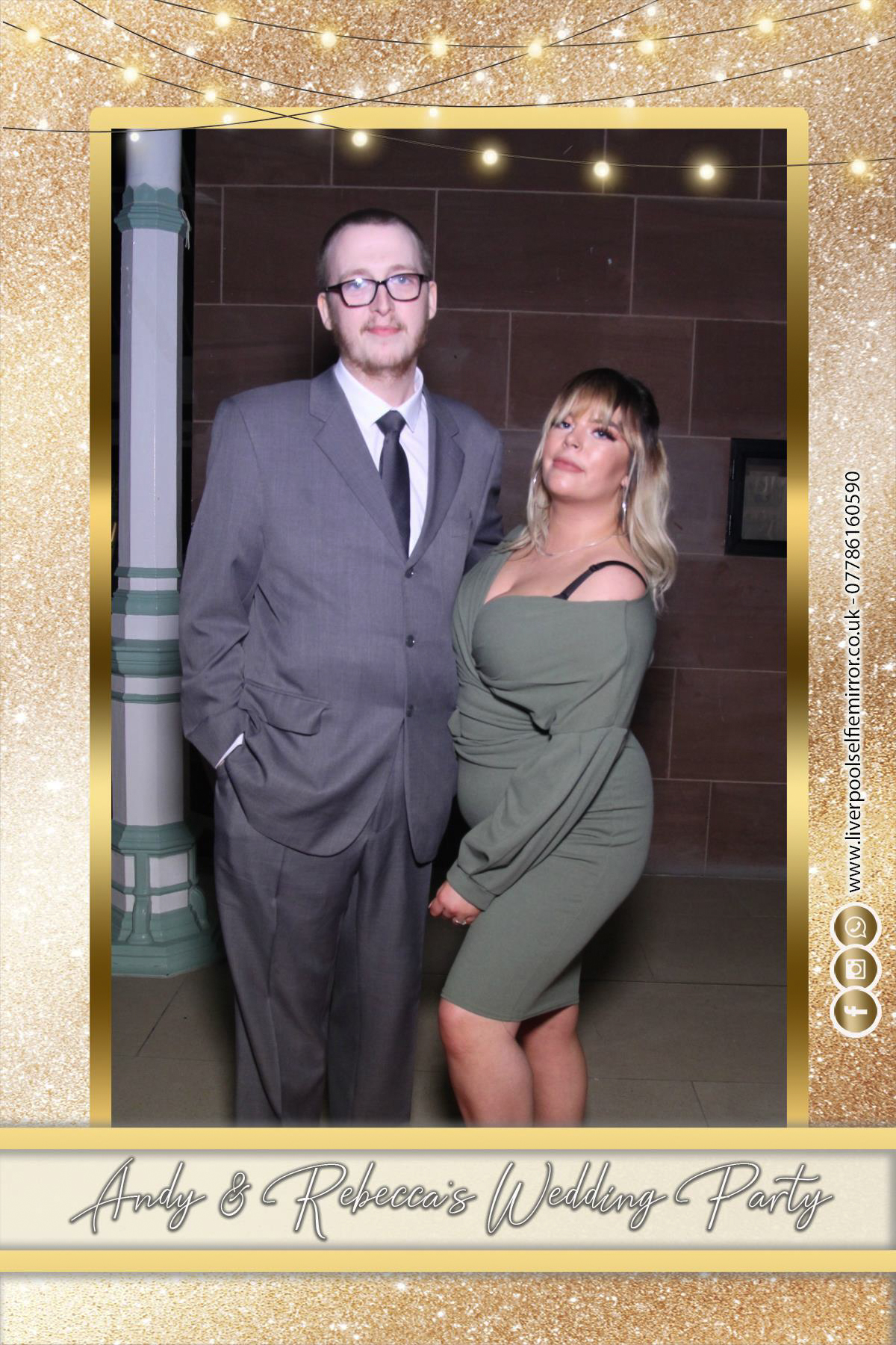 Andy & Rebecca's Wedding | View more photos from the event at gallery.liverpoolselfiemirror.co.uk/u/LiverpoolSelfieMirror/Andy-Rebeccas-Wedding