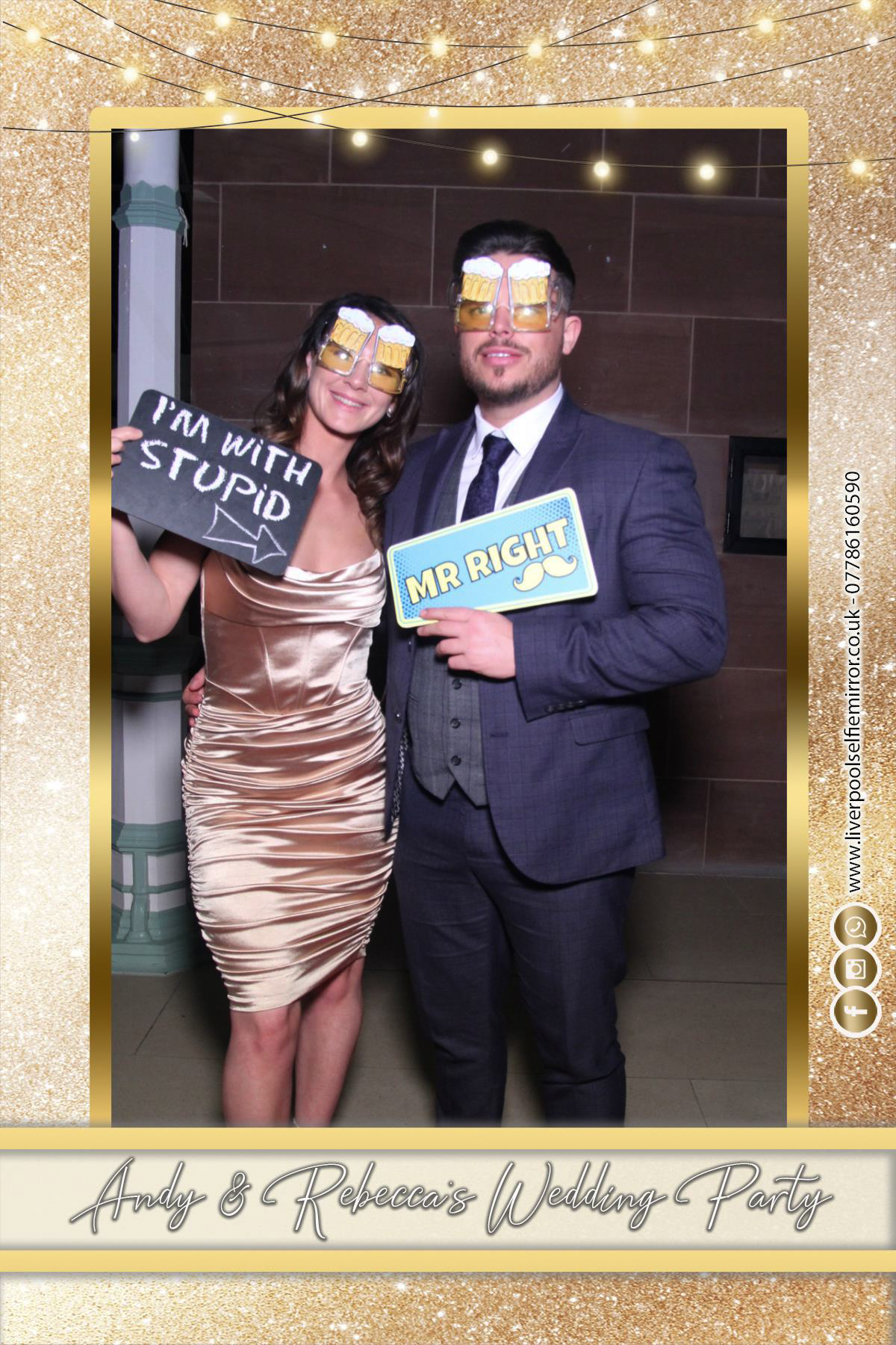 Andy & Rebecca's Wedding | View more photos from the event at gallery.liverpoolselfiemirror.co.uk/u/LiverpoolSelfieMirror/Andy-Rebeccas-Wedding
