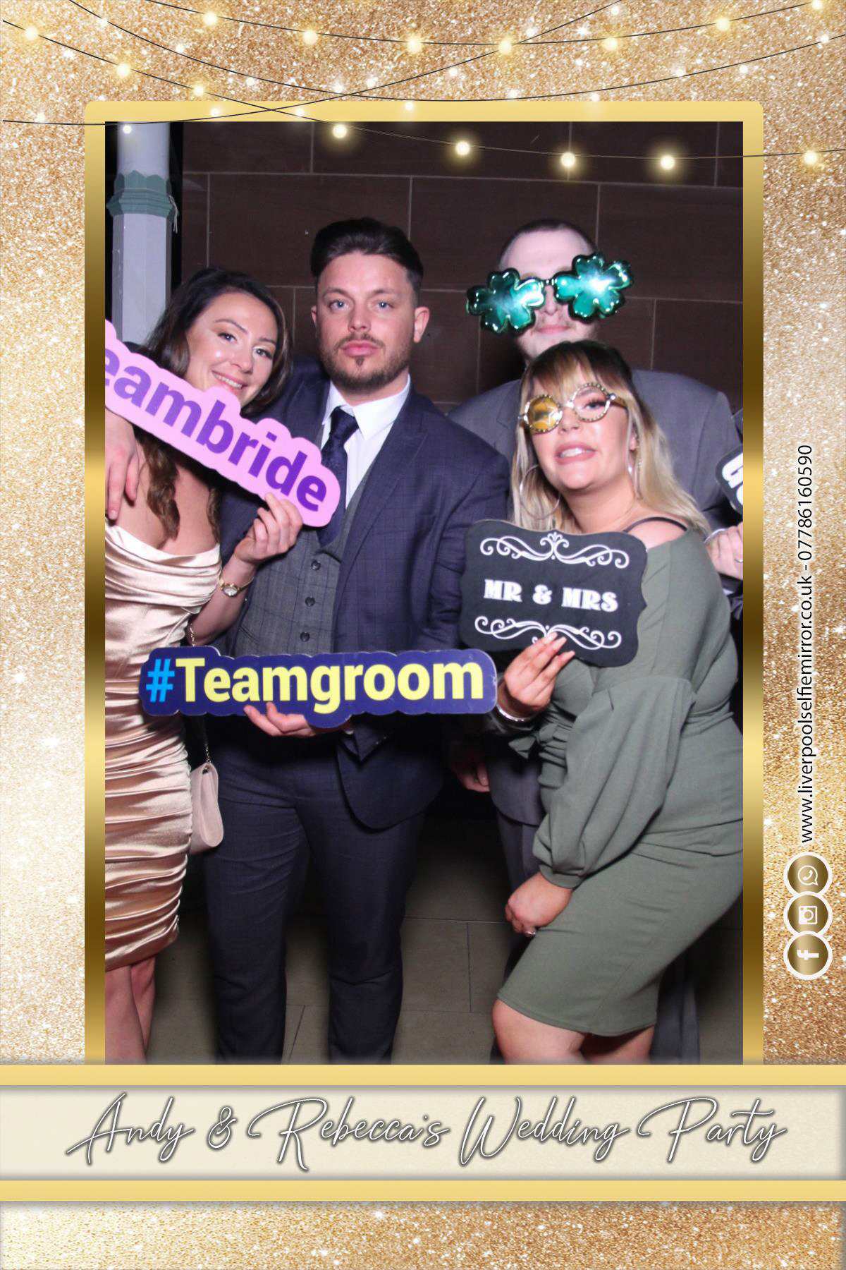 Andy & Rebecca's Wedding | View more photos from the event at gallery.liverpoolselfiemirror.co.uk/u/LiverpoolSelfieMirror/Andy-Rebeccas-Wedding