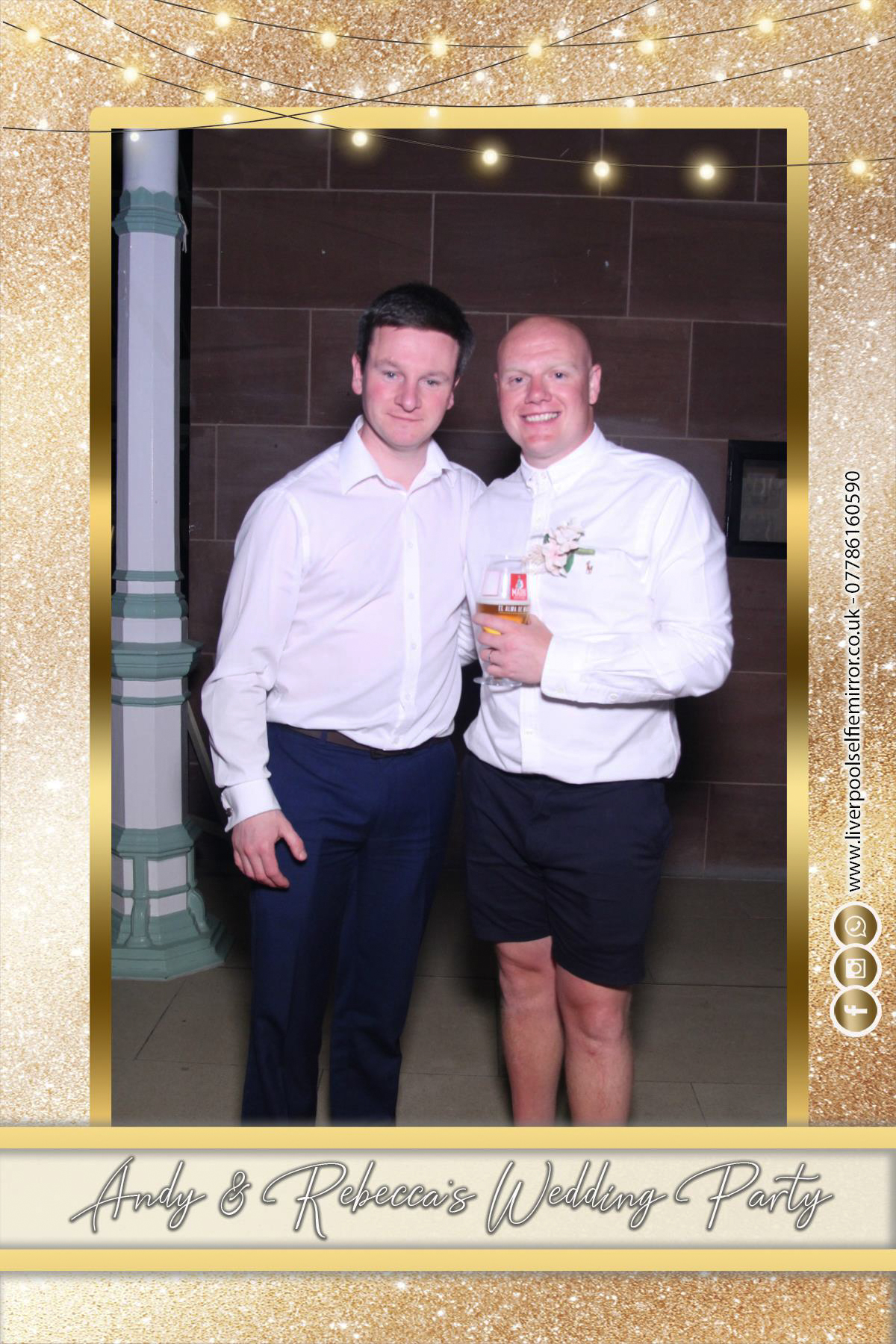 Andy & Rebecca's Wedding | View more photos from the event at gallery.liverpoolselfiemirror.co.uk/u/LiverpoolSelfieMirror/Andy-Rebeccas-Wedding