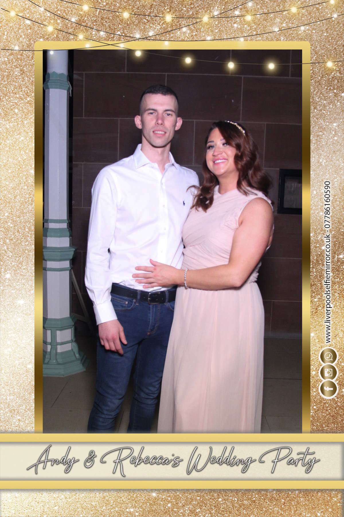Andy & Rebecca's Wedding | View more photos from the event at gallery.liverpoolselfiemirror.co.uk/u/LiverpoolSelfieMirror/Andy-Rebeccas-Wedding