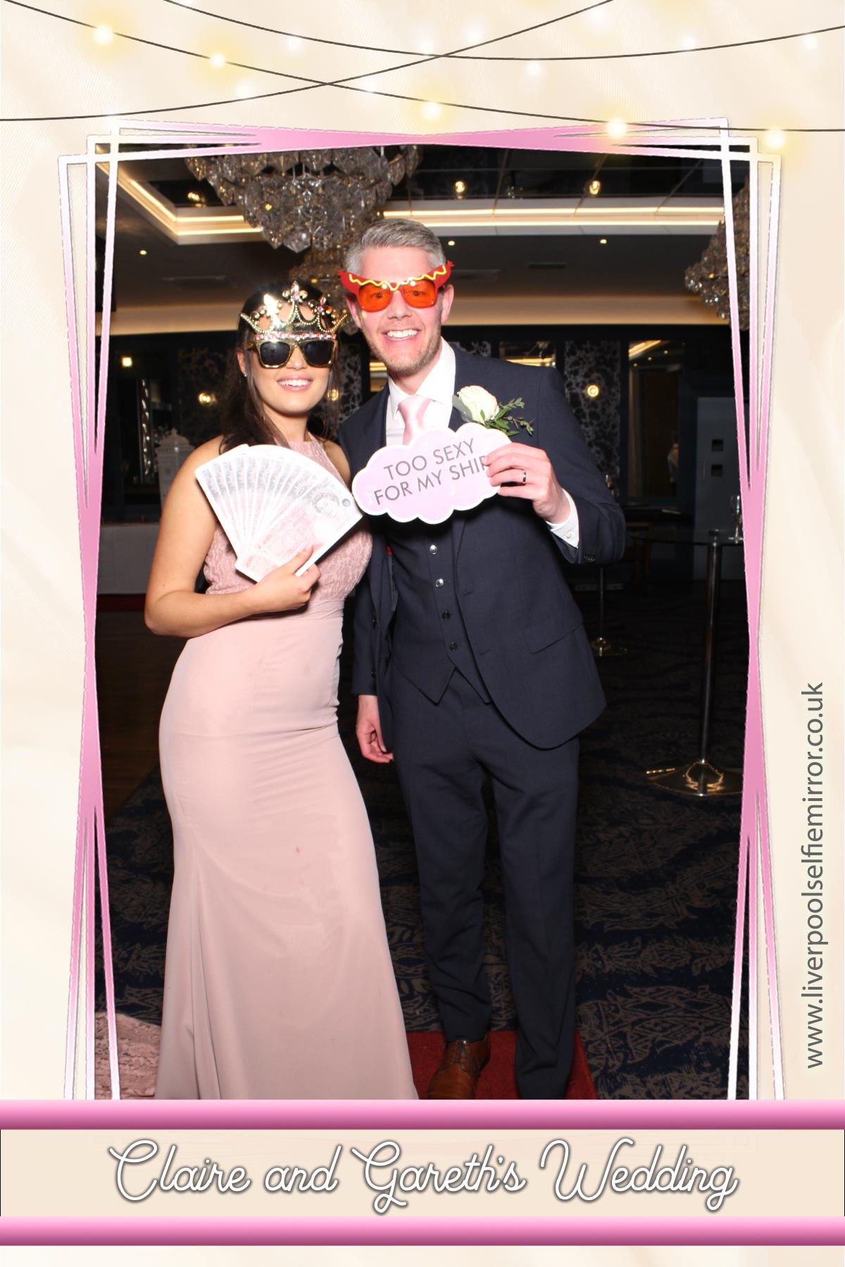 Claire & Gareth's Wedding | View more photos from the event at gallery.liverpoolselfiemirror.co.uk/u/LiverpoolSelfieMirror/Claire-Gareths-Wedding