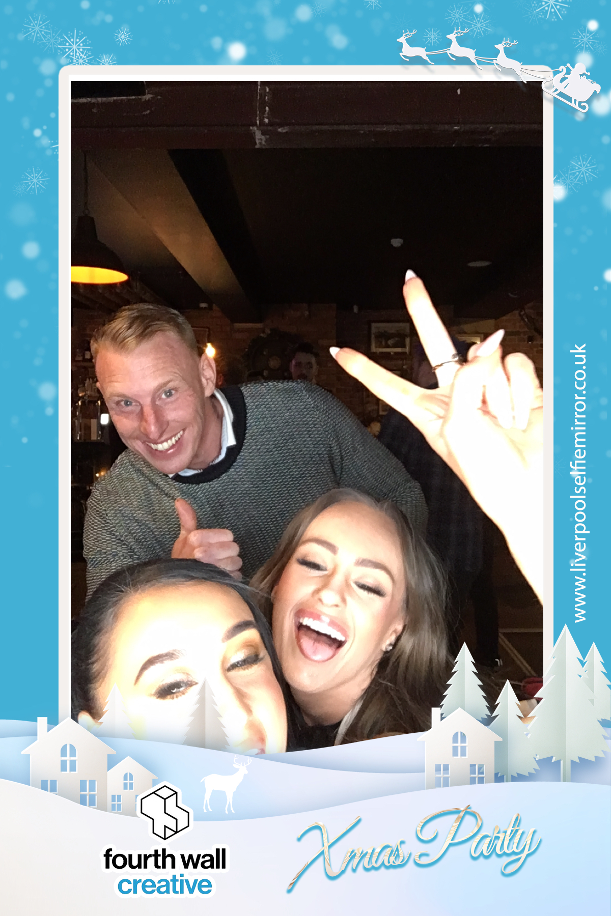 Fourth Wall Creative Christmas Party | View more photos from the event at gallery.liverpoolselfiemirror.co.uk/u/LiverpoolSelfieMirror/Fourth-Wall-Creative-Christmas-Party