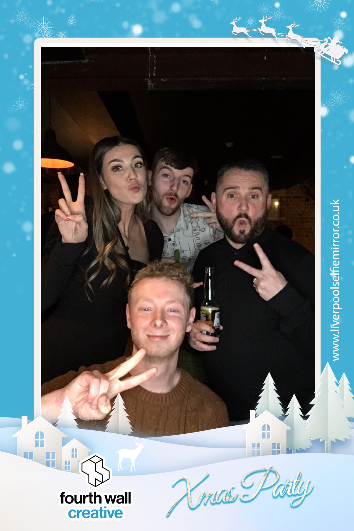 Fourth Wall Creative Christmas Party | View more photos from the event at gallery.liverpoolselfiemirror.co.uk/u/LiverpoolSelfieMirror/Fourth-Wall-Creative-Christmas-Party
