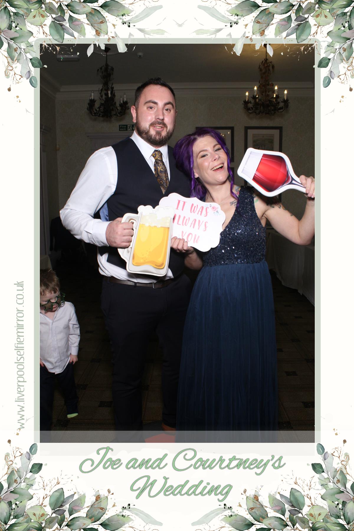 Joe & Courtney's Wedding | View more photos from the event at gallery.liverpoolselfiemirror.co.uk/u/LiverpoolSelfieMirror/Joe-Courtneys-Wedding