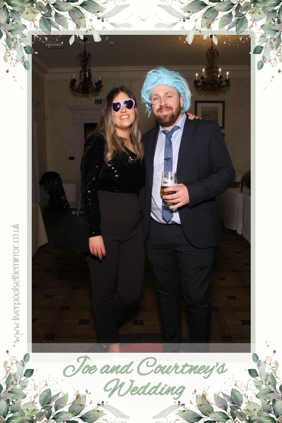 Joe & Courtney's Wedding | View more photos from the event at gallery.liverpoolselfiemirror.co.uk/u/LiverpoolSelfieMirror/Joe-Courtneys-Wedding