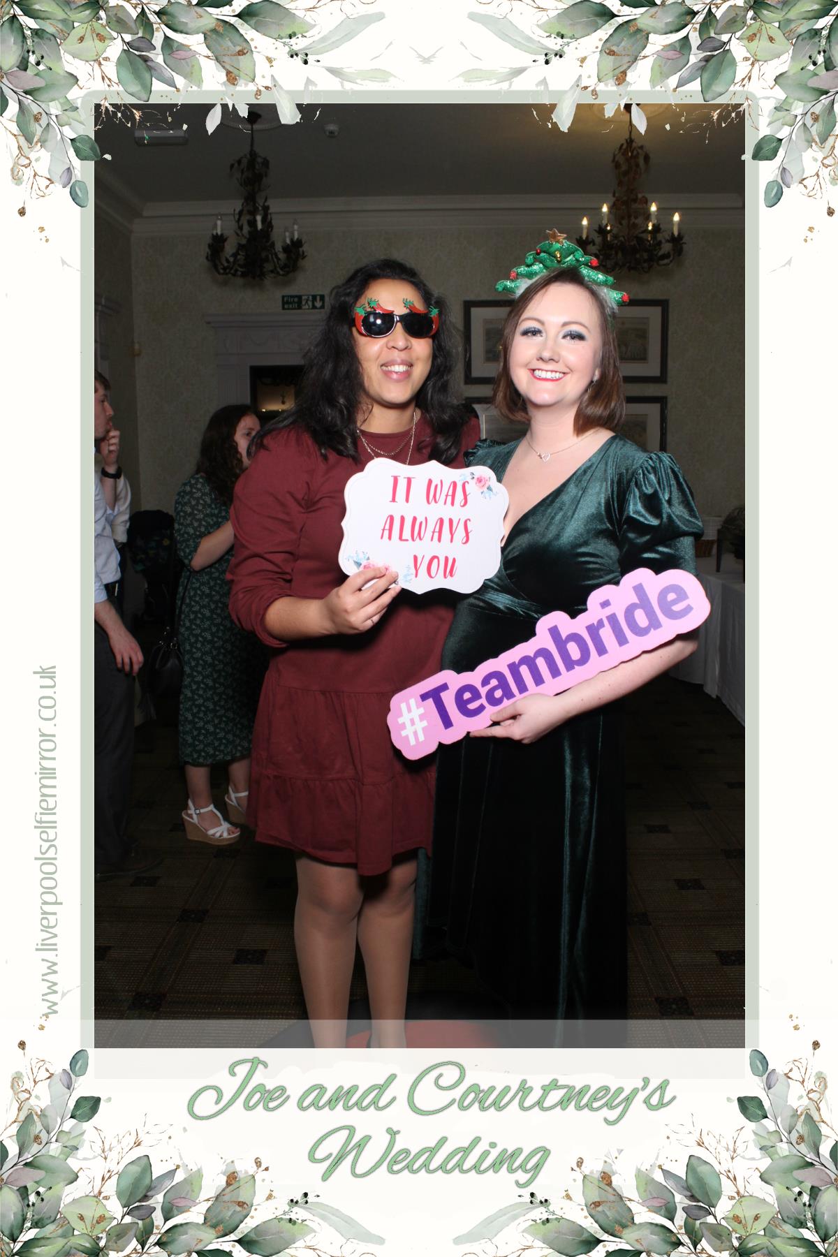 Joe & Courtney's Wedding | View more photos from the event at gallery.liverpoolselfiemirror.co.uk/u/LiverpoolSelfieMirror/Joe-Courtneys-Wedding