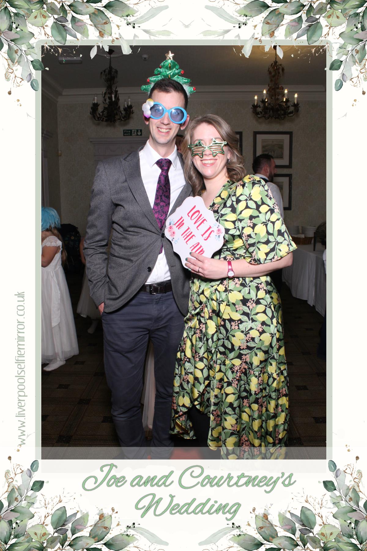 Joe & Courtney's Wedding | View more photos from the event at gallery.liverpoolselfiemirror.co.uk/u/LiverpoolSelfieMirror/Joe-Courtneys-Wedding