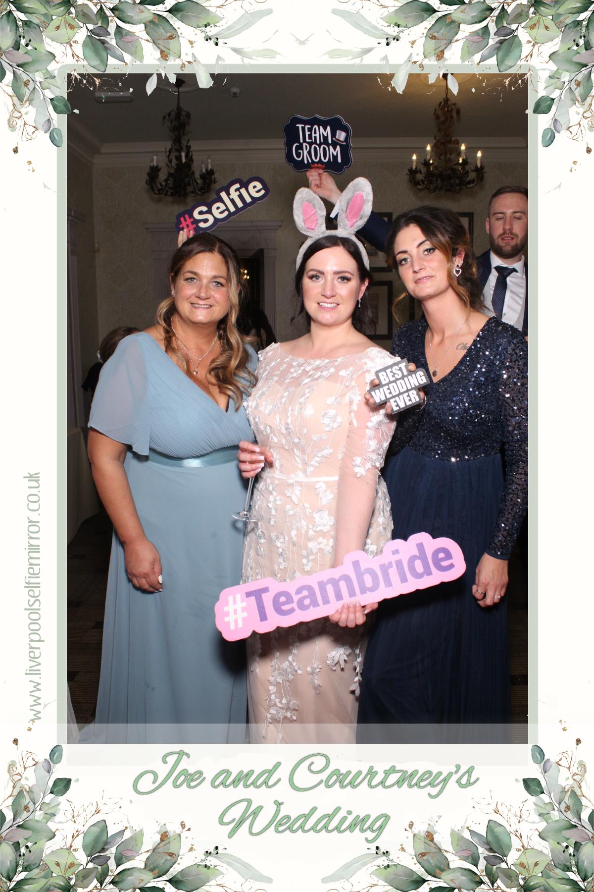 Joe & Courtney's Wedding | View more photos from the event at gallery.liverpoolselfiemirror.co.uk/u/LiverpoolSelfieMirror/Joe-Courtneys-Wedding