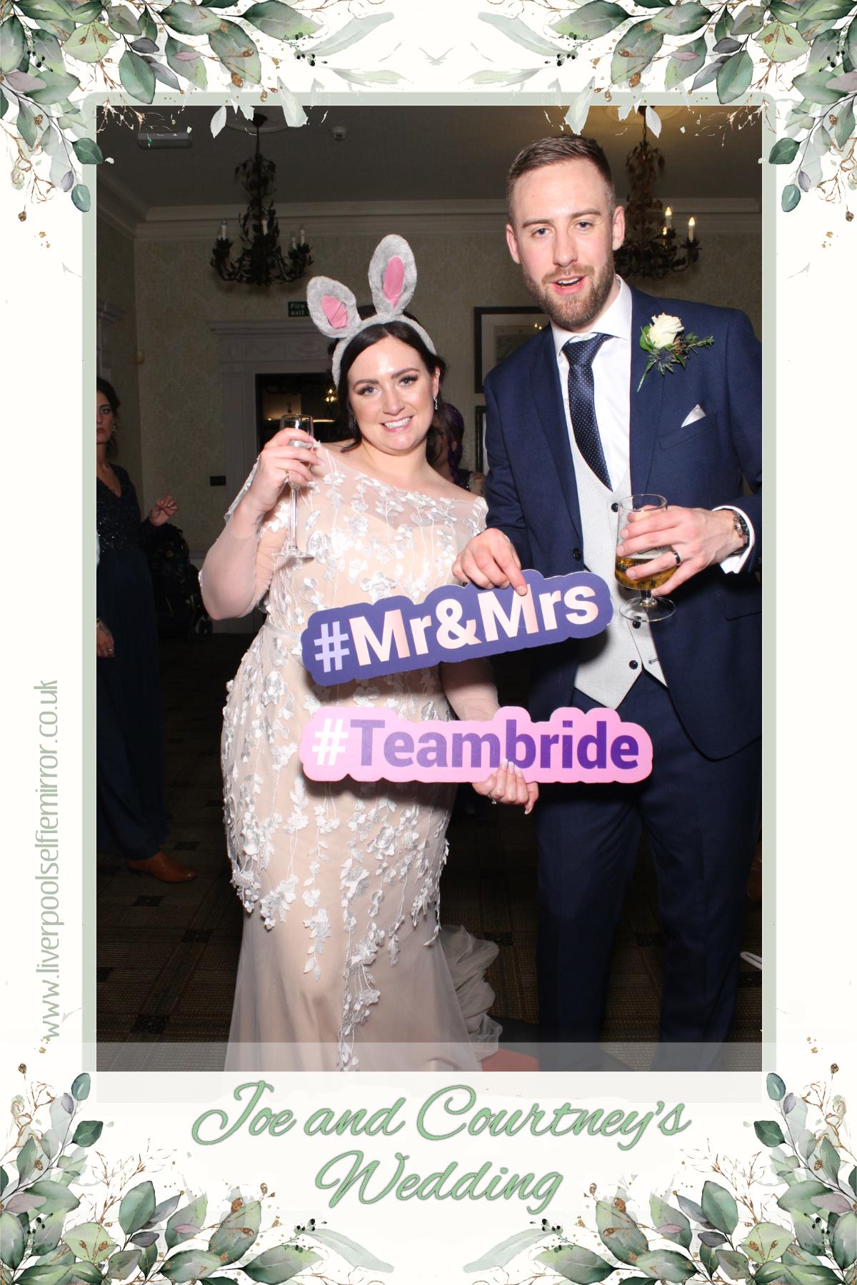 Joe & Courtney's Wedding | View more photos from the event at gallery.liverpoolselfiemirror.co.uk/u/LiverpoolSelfieMirror/Joe-Courtneys-Wedding